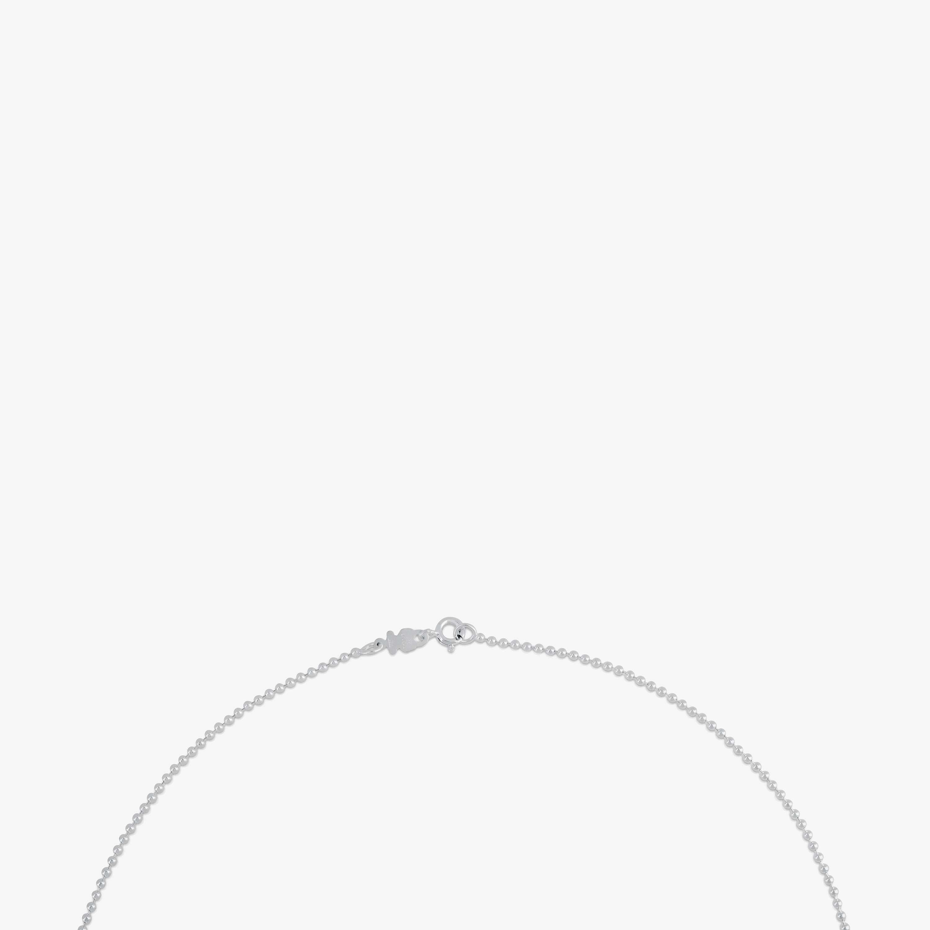 Silver TOUS Chain Choker with 1,8mm balls