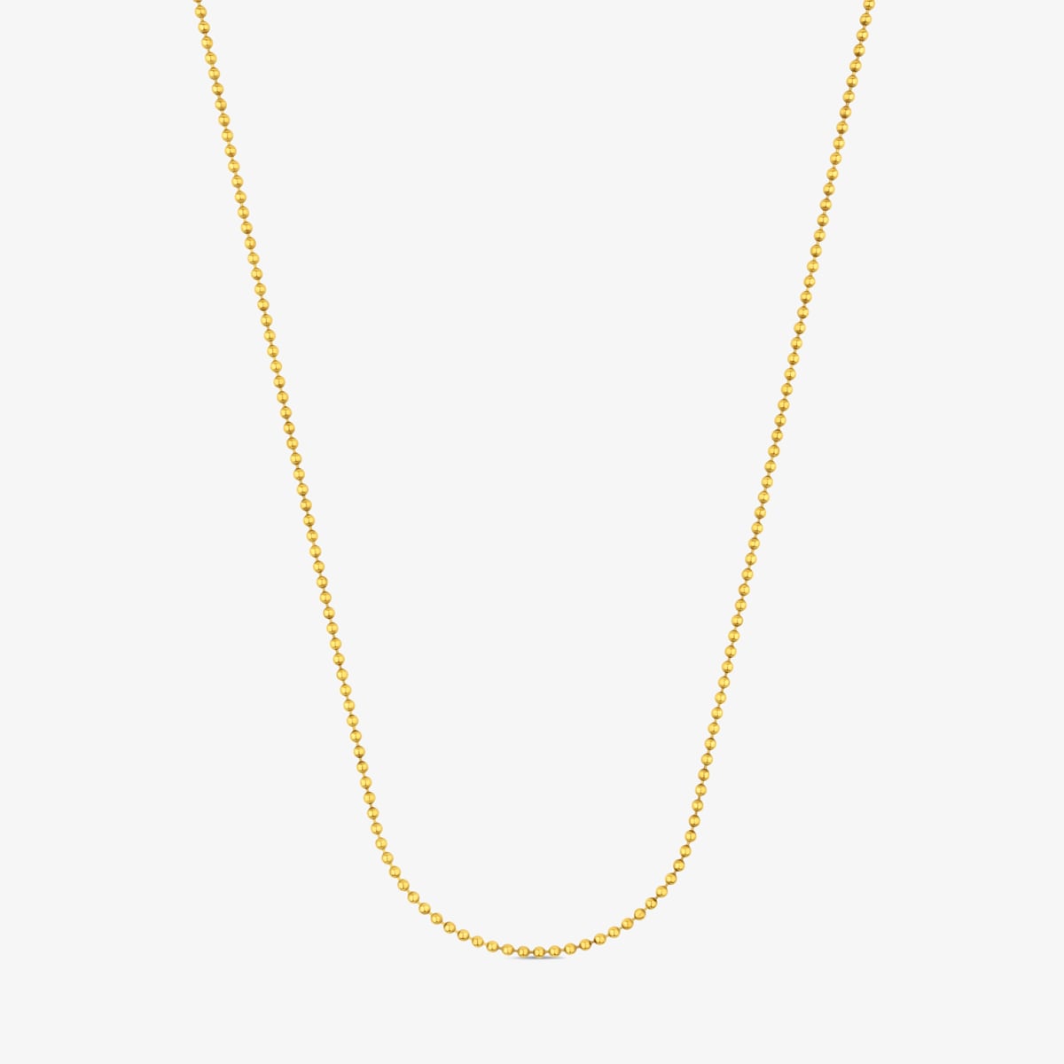 Tous - Cadena Mediana Con Baño De Oro De 18 Kt Sobre Plata De Bolas De 1,8 Mm, 50 Cm Tous Chain - Dorado