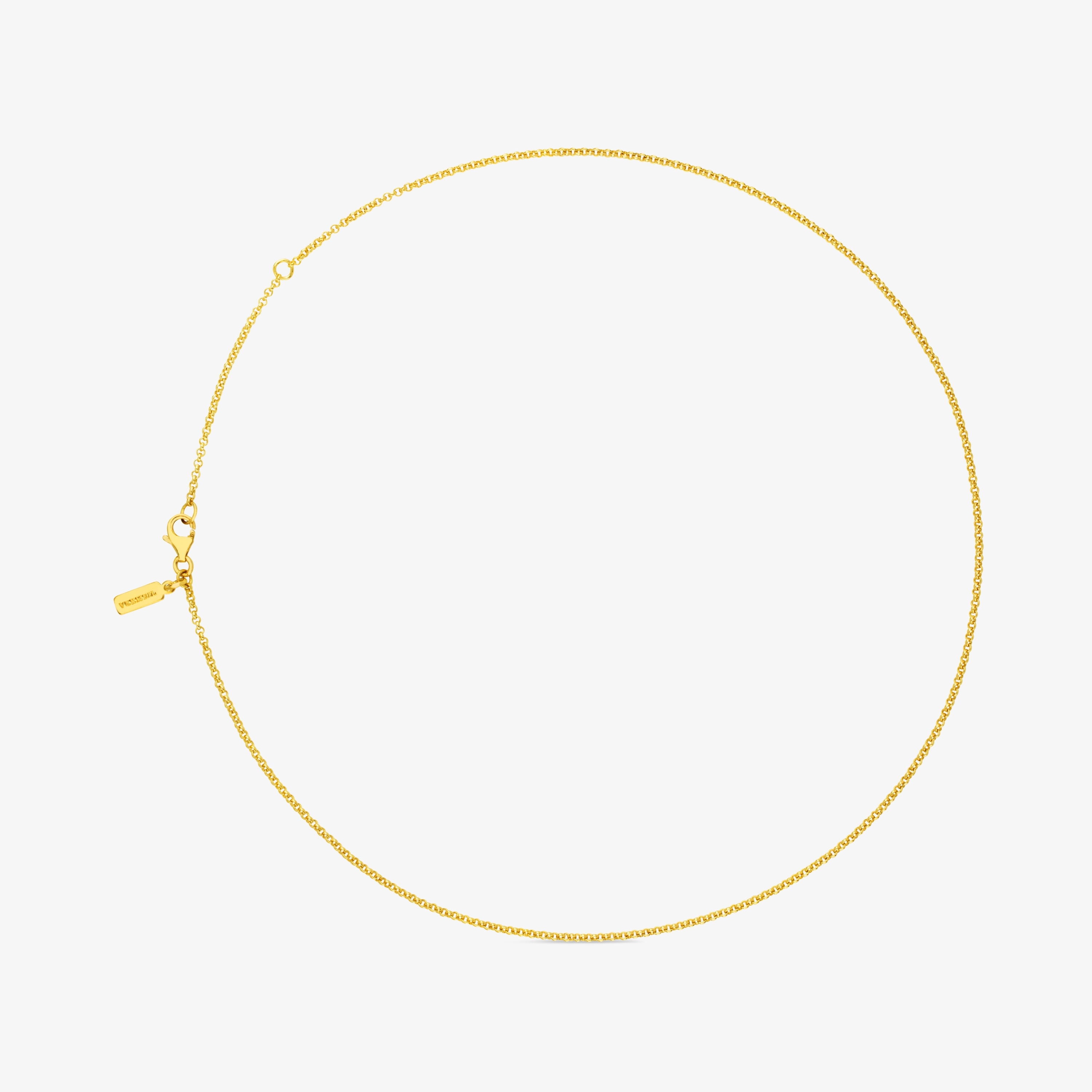 18K gold vermeil TOUS Chain Choker. 40cm.
