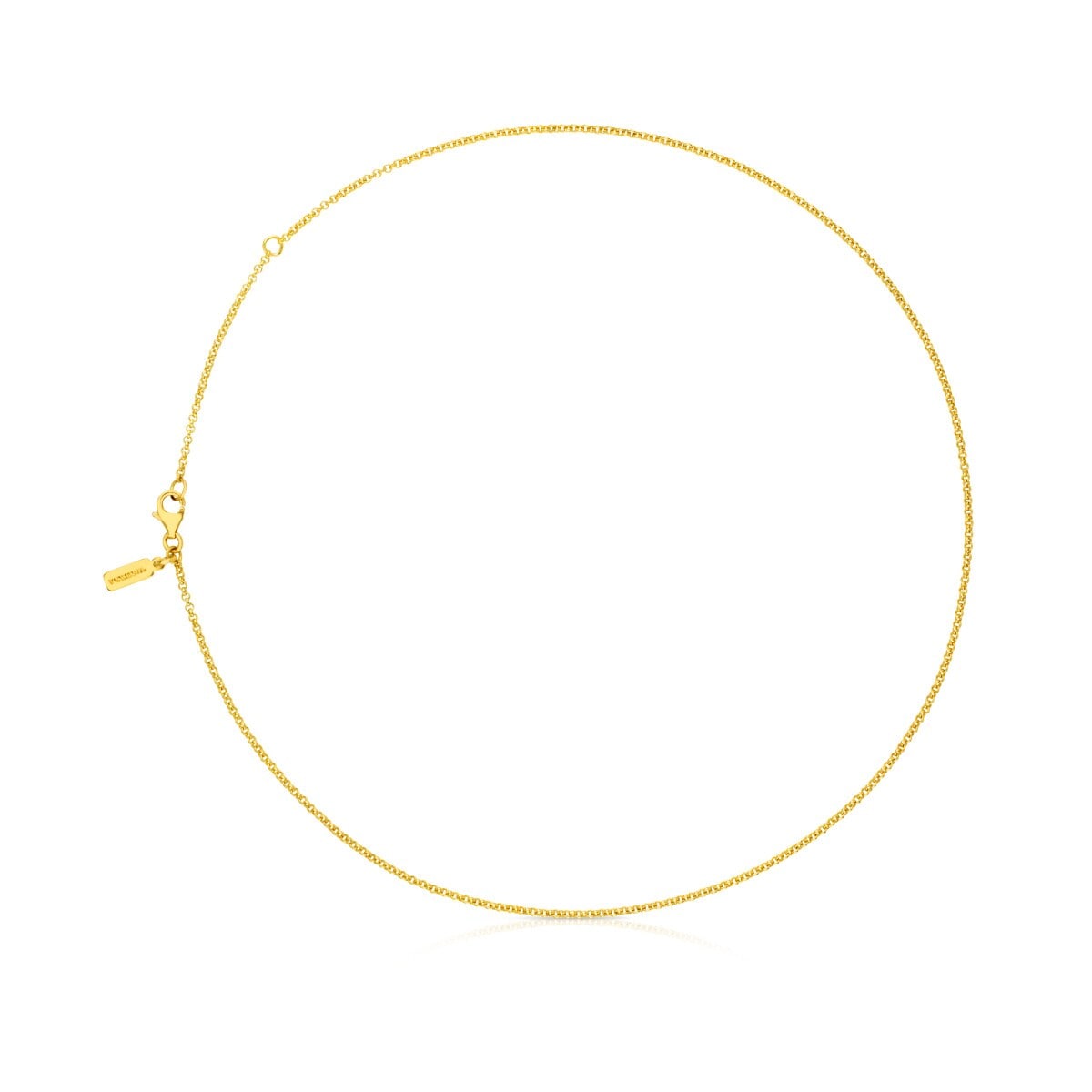 Tous - Gargantilla Con Baño De Oro 18 Kt Sobre Plata Tous Chain - Dorado