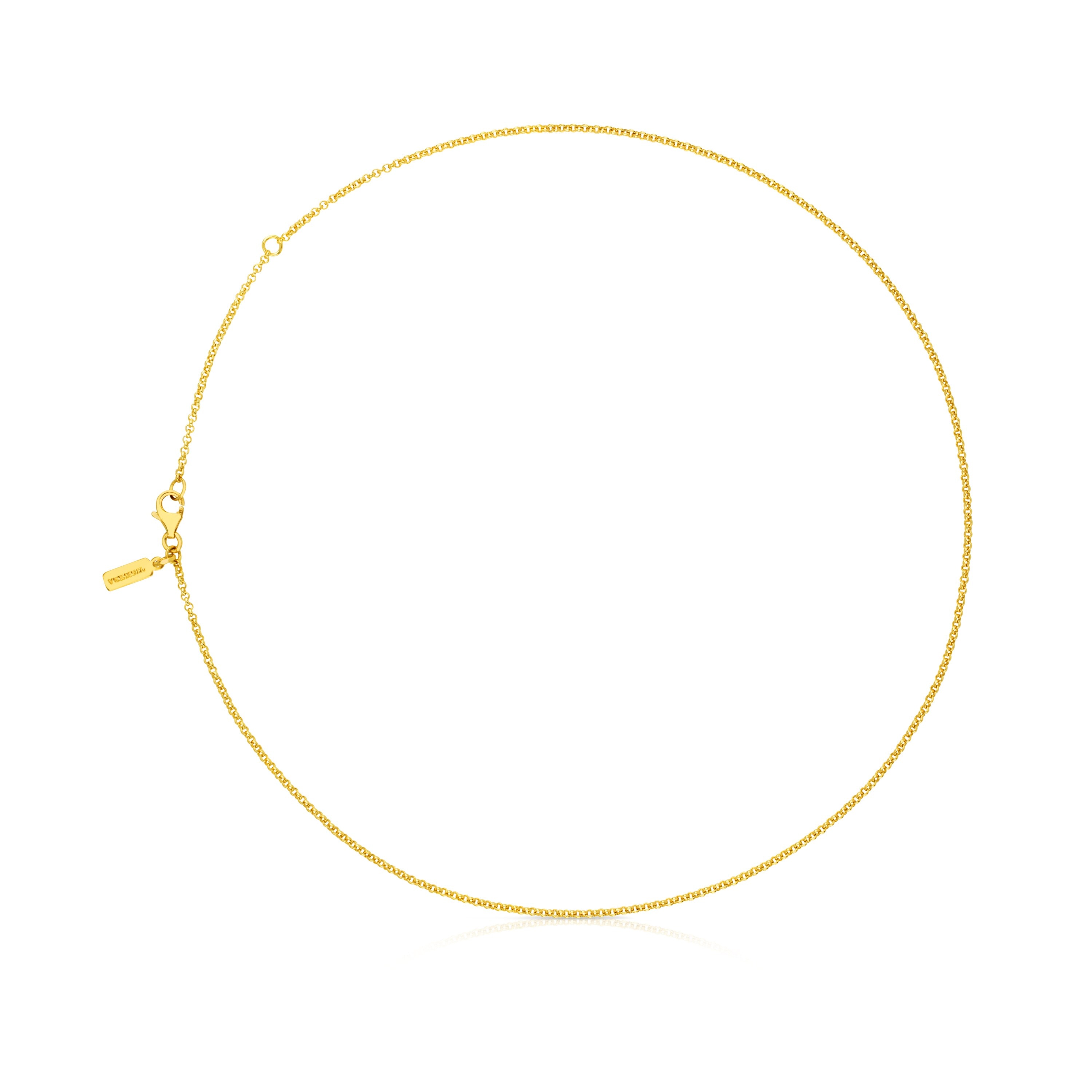 Vermeil Silver TOUS Chain Choker 40cm