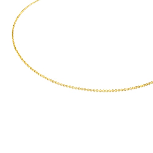 Vermeil Silver TOUS Chain Choker 40cm
