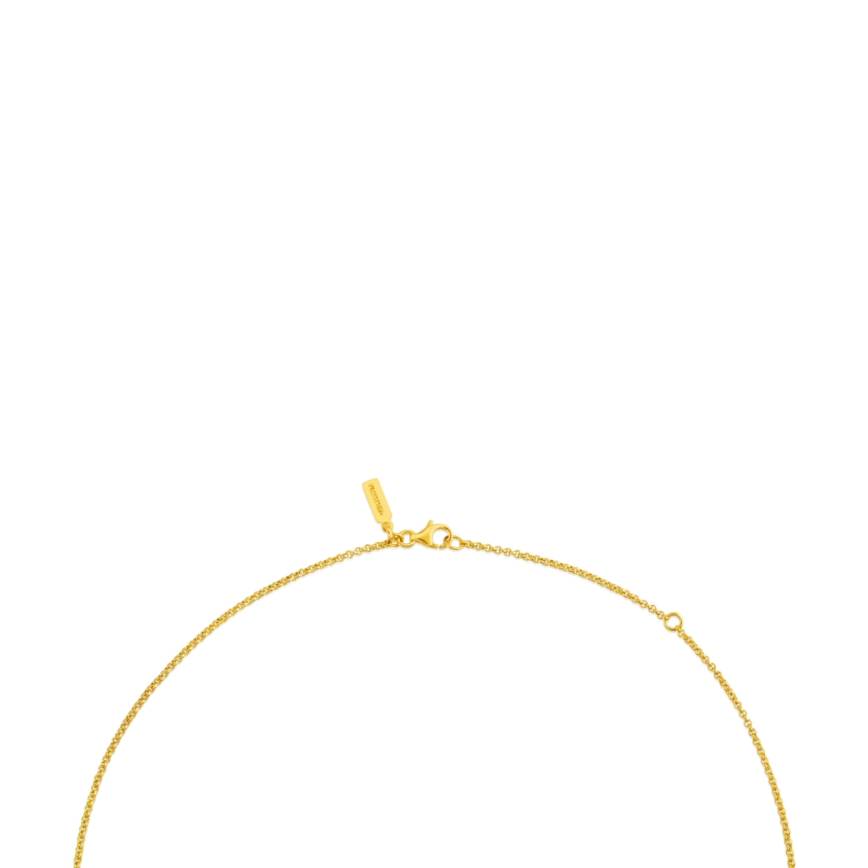 Vermeil Silver TOUS Chain Choker 40cm