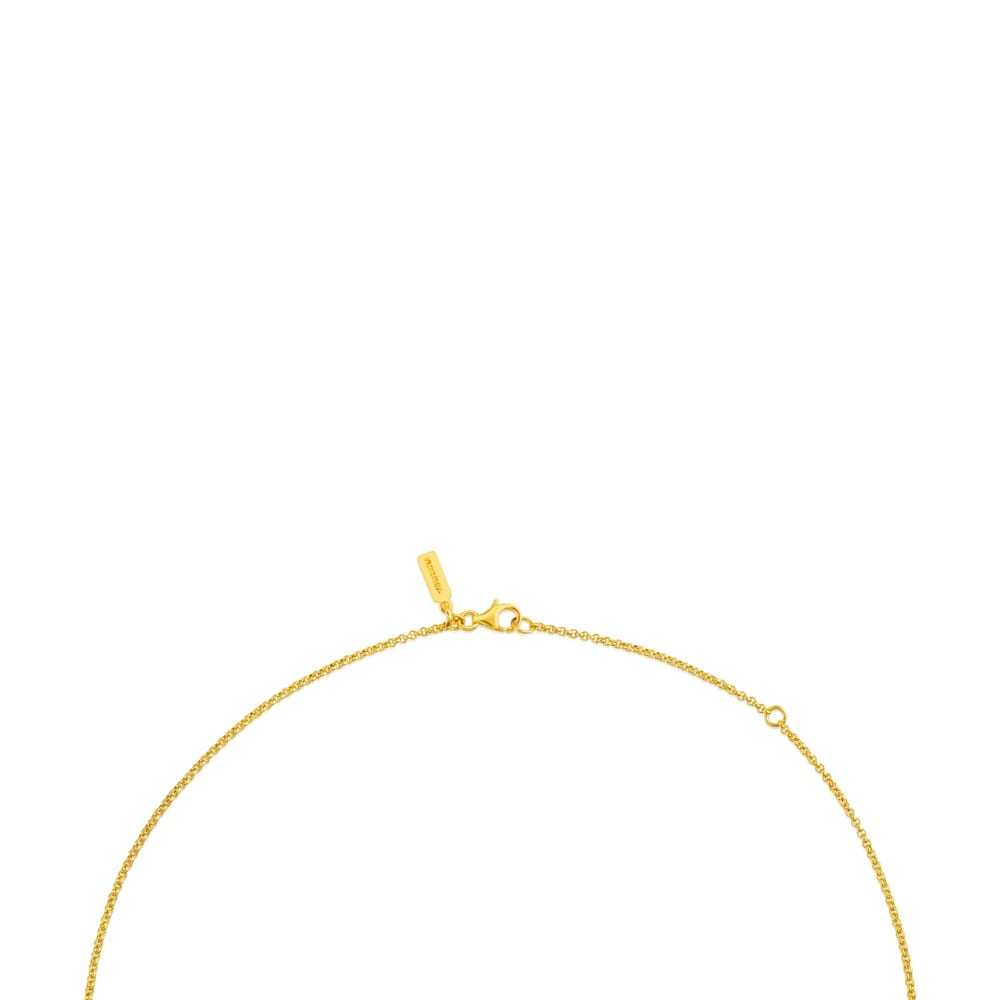 Vermeil Silver TOUS Chain Choker 40cm