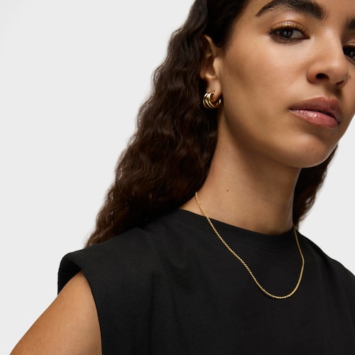 Vermeil Silver TOUS Chain Choker 40cm
