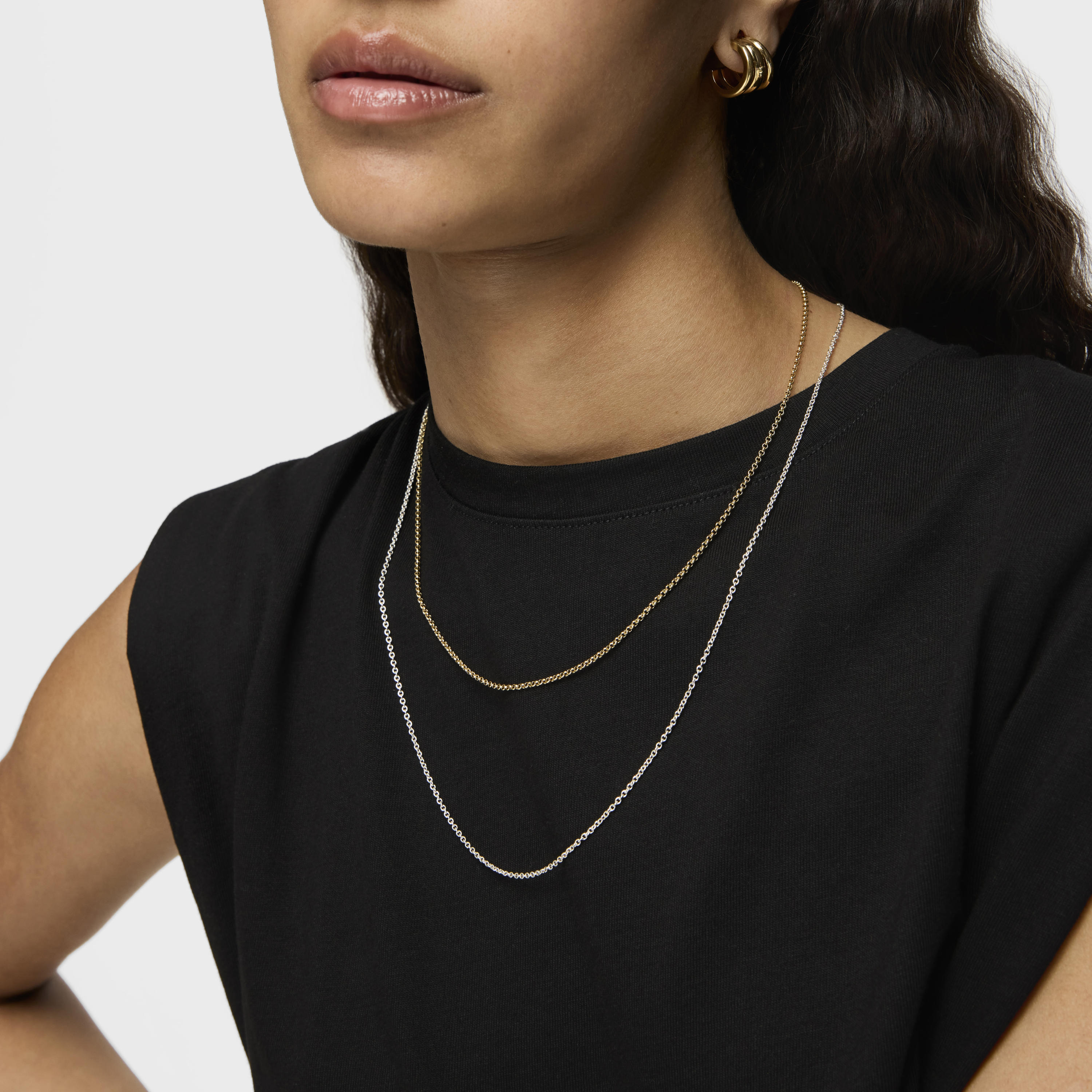 Vermeil Silver TOUS Chain Choker 40cm