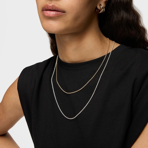 Vermeil Silver TOUS Chain Choker 40cm