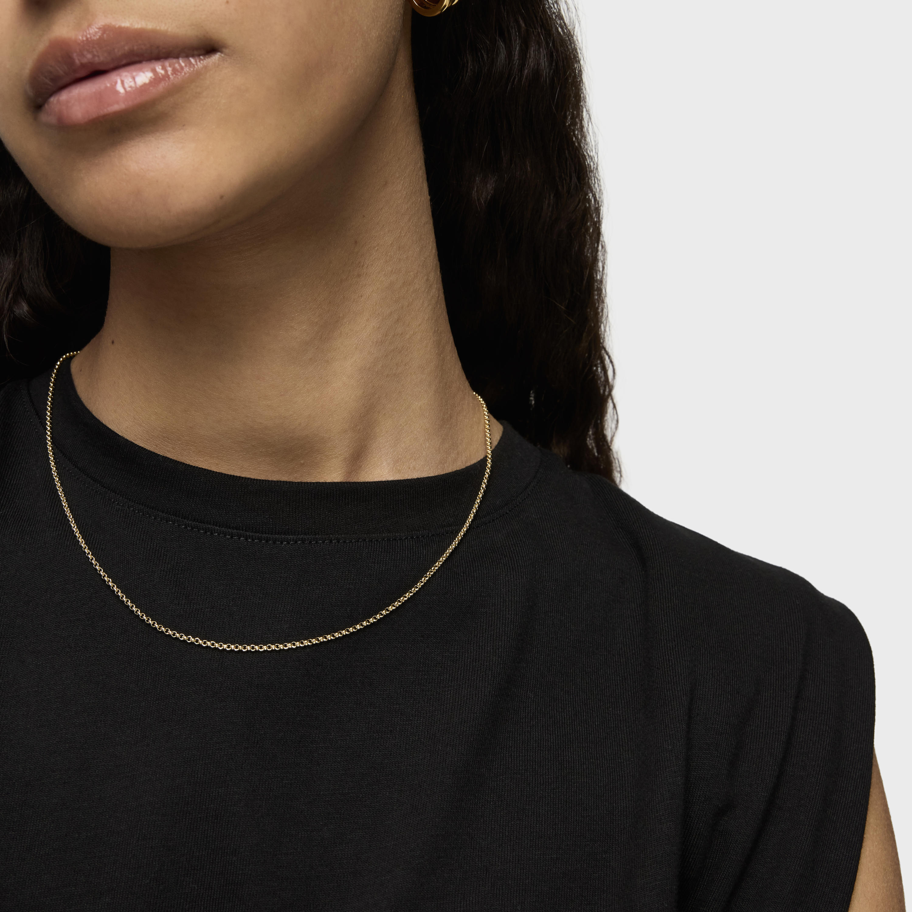 Vermeil Silver TOUS Chain Choker 40cm