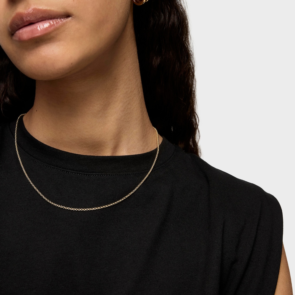 Vermeil Silver TOUS Chain Choker 40cm