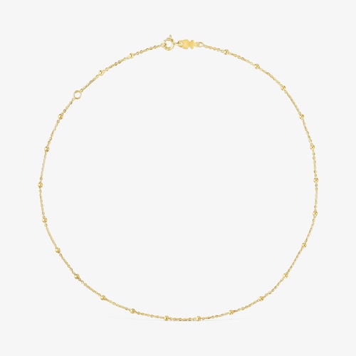 Choker with 18K gold vermeil and alternating balls TOUS Basics