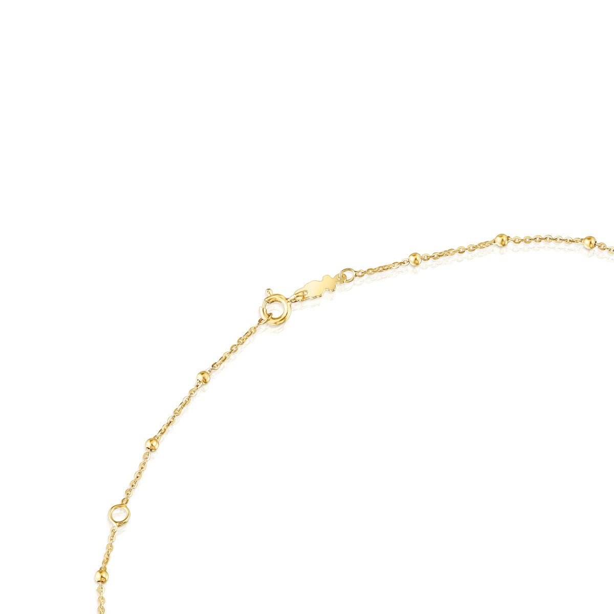 Choker with 18kt gold plating over silver and alternating balls TOUS Basics