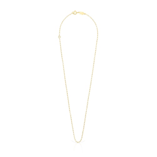 Silver vermeil TOUS Basics rectangular link Choker