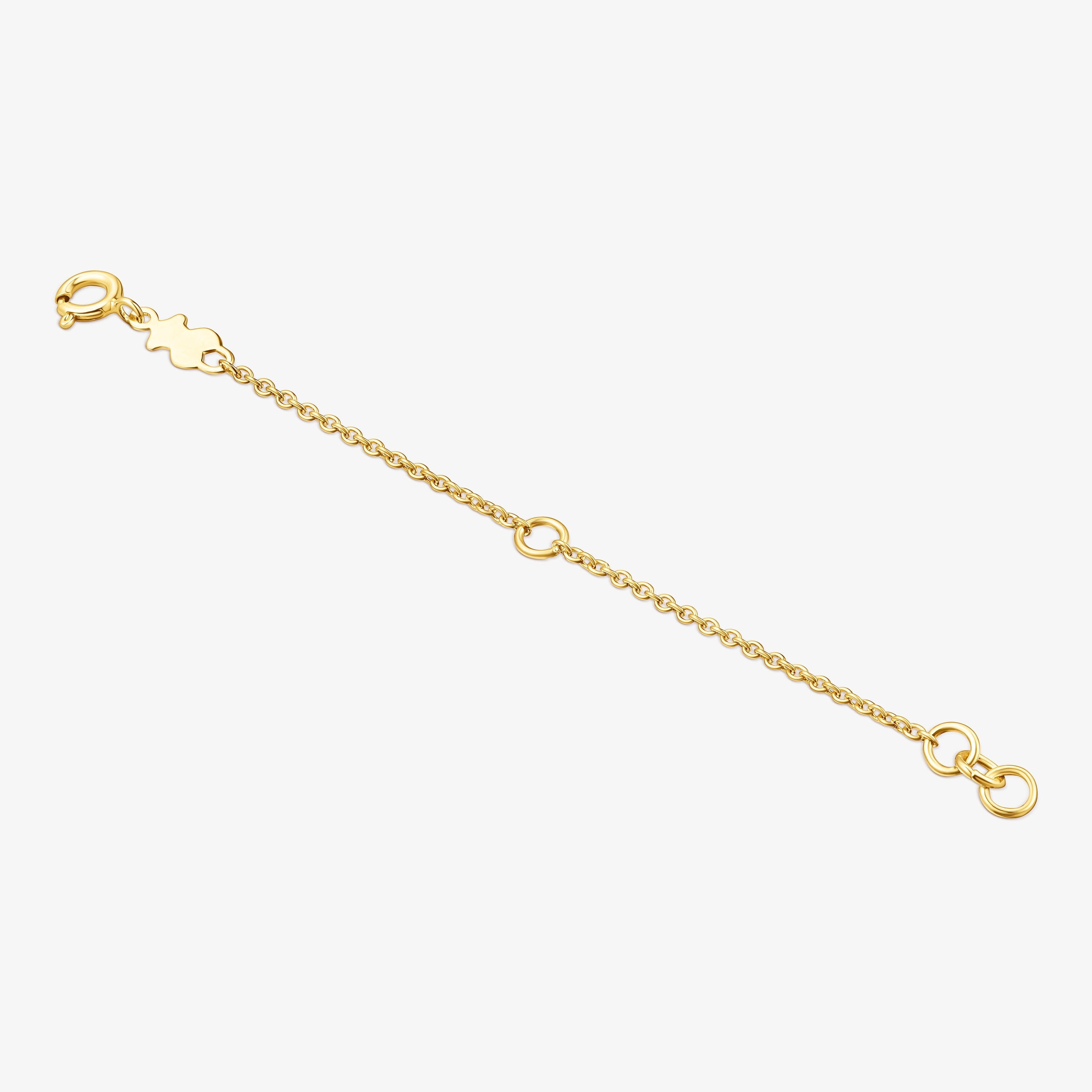 Silver vermeil TOUS Basics Necklace extension
