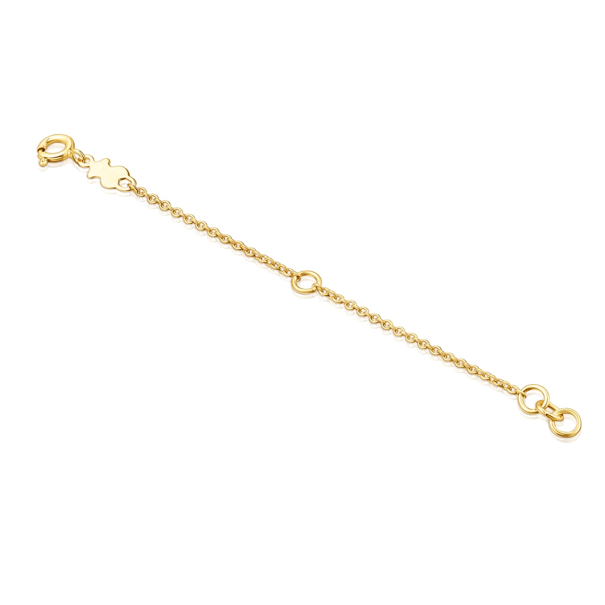 Alargador de collar con baño de oro 18 kt sobre plata TOUS Basics