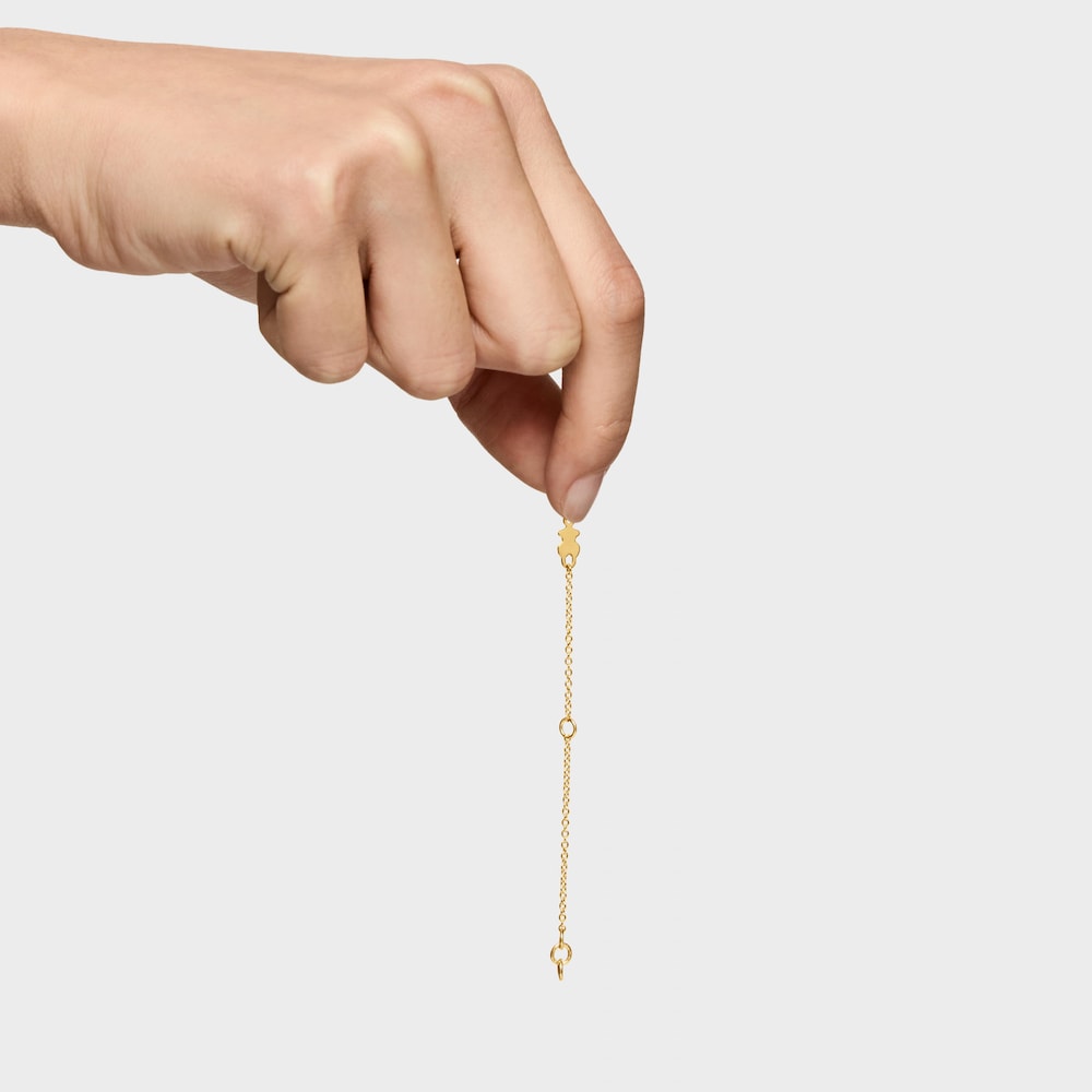 Cha&icirc;nette d&rsquo;extension de collier TOUS Basics en argent vermeil