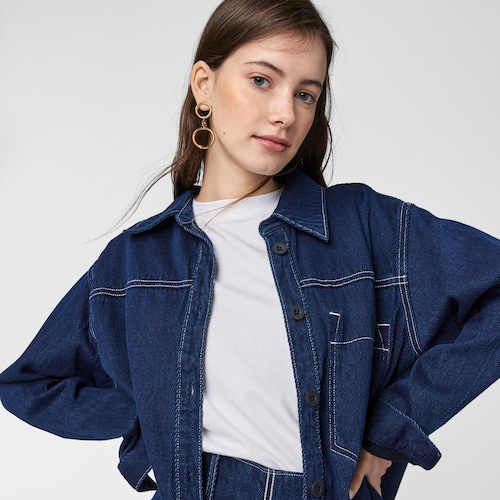 Colgante con baño de oro 18 kt sobre plata y iolita y citrino Hold