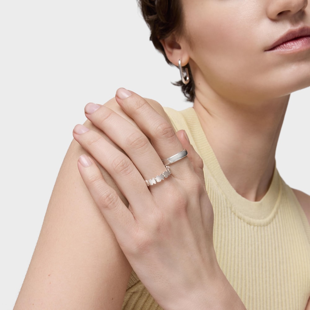 Pack de Anillos de plata Straight image number 4