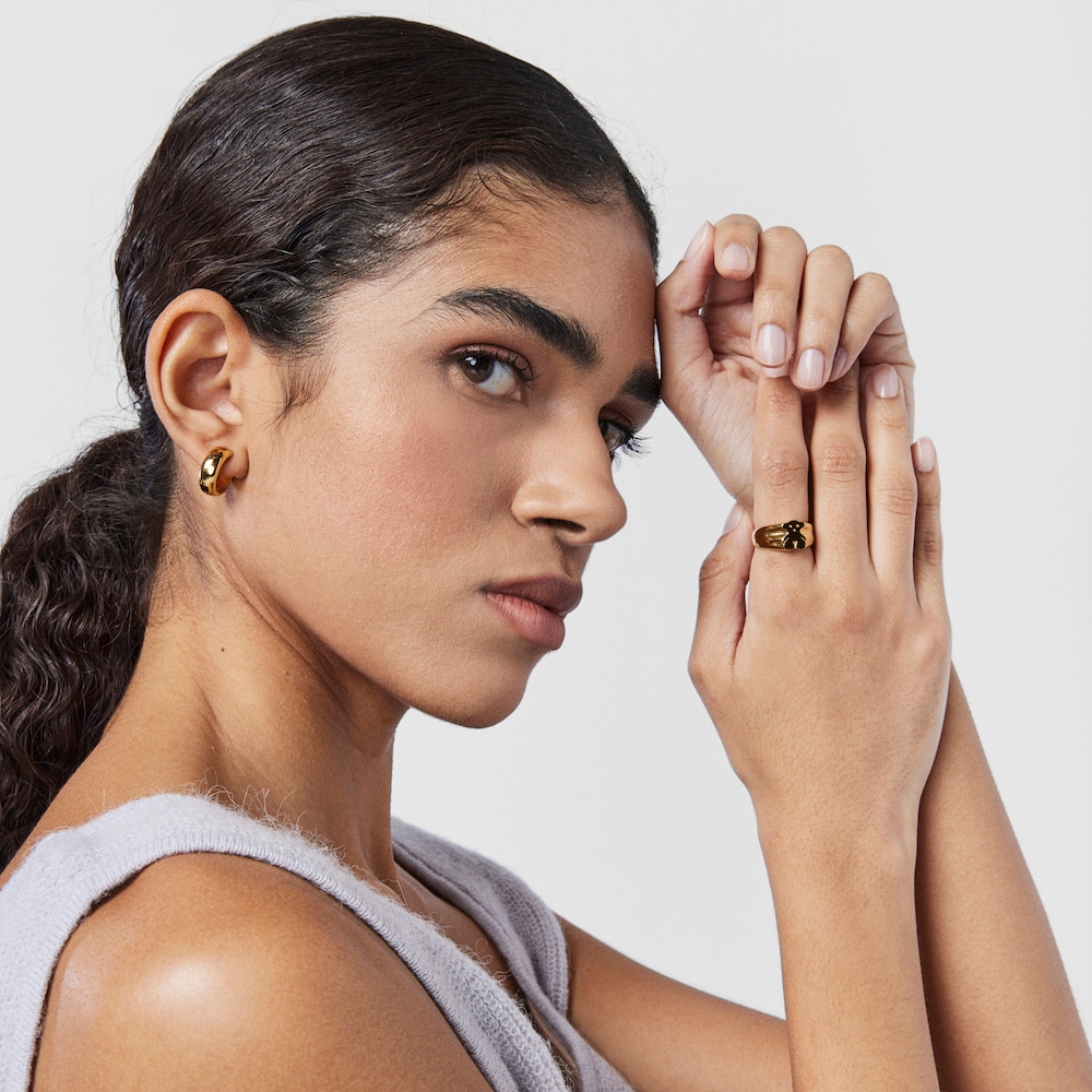 Pierścionek Sweet Dolls ze srebra Vermeil