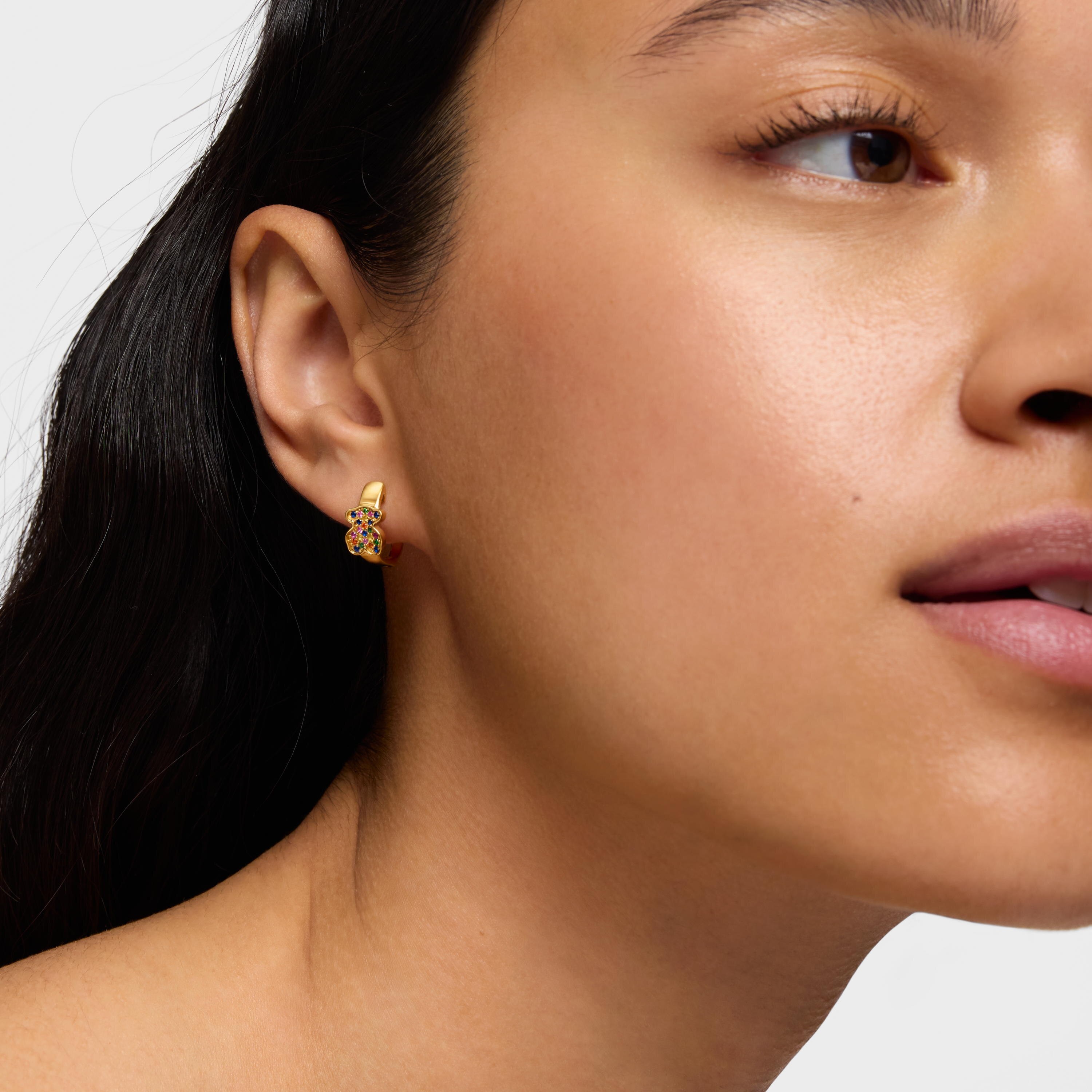 18K gold vermeil Gen Earrings