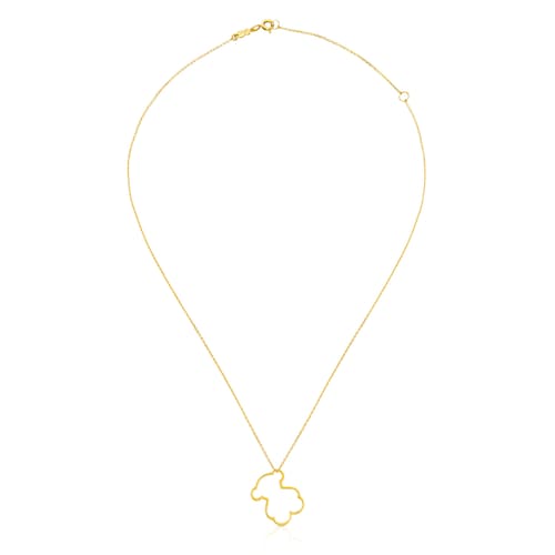 Collar de oro Silueta