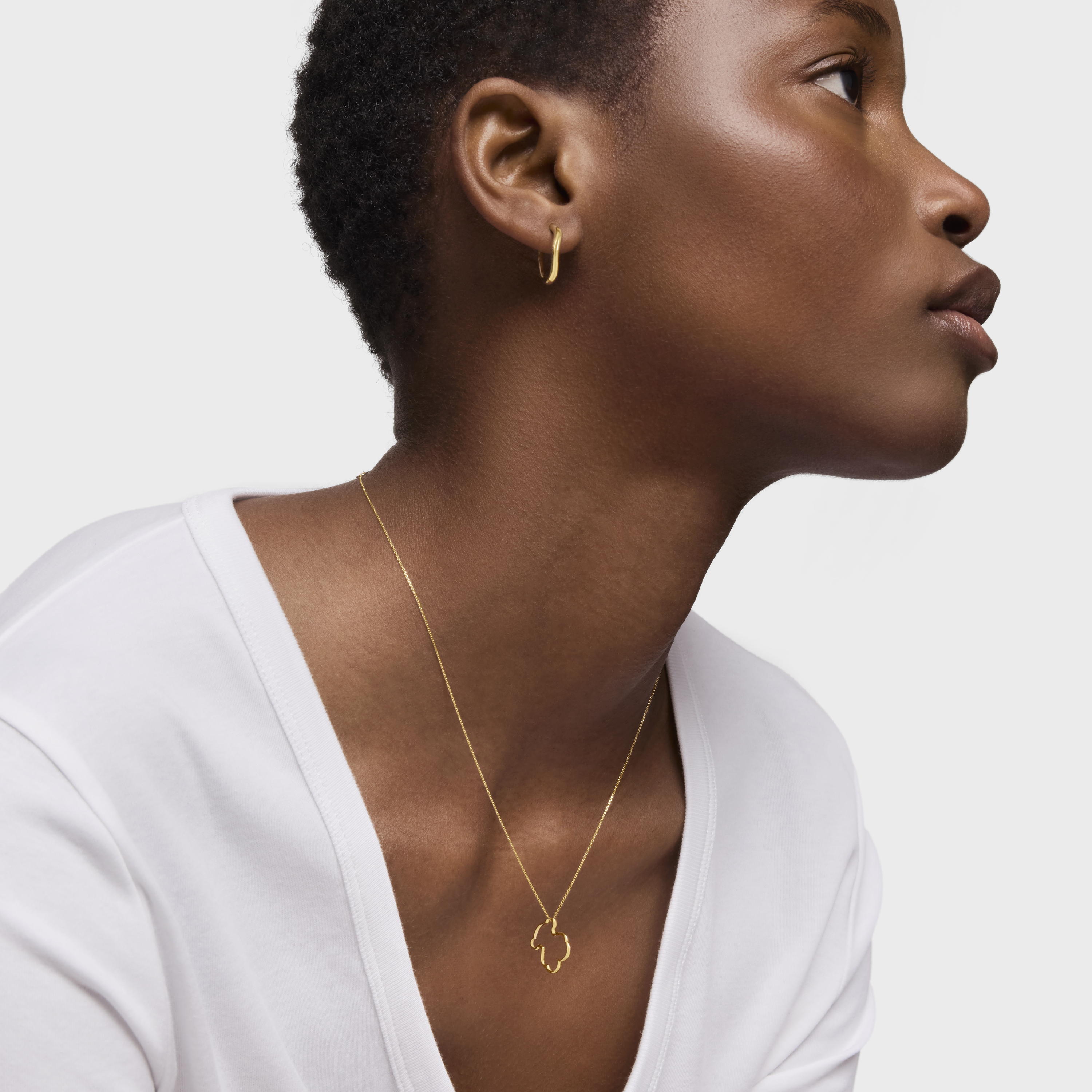 18K solid gold Silueta Necklace