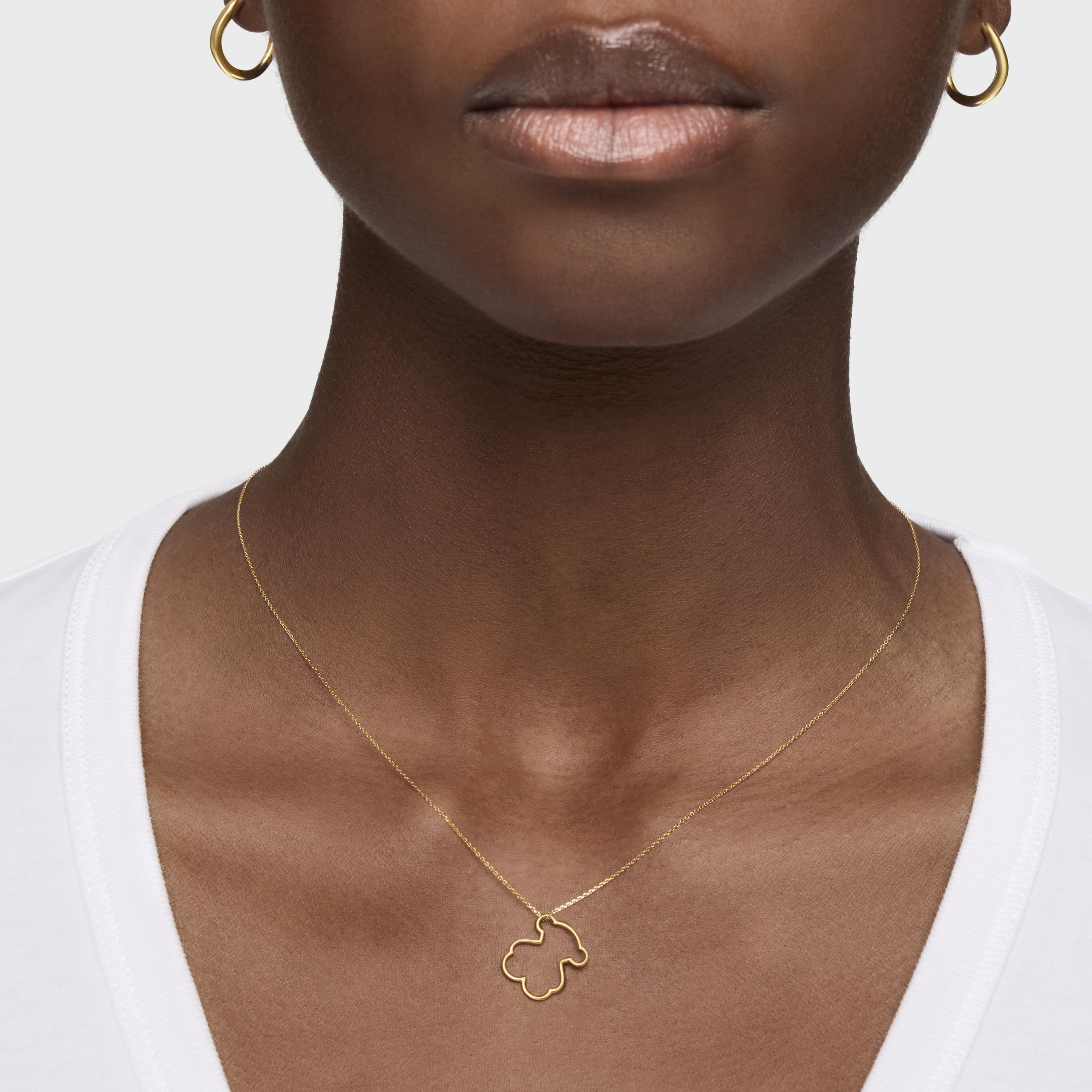 18K solid gold Silueta Necklace