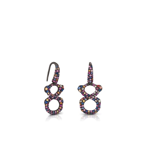 Silver Infinit Earrings