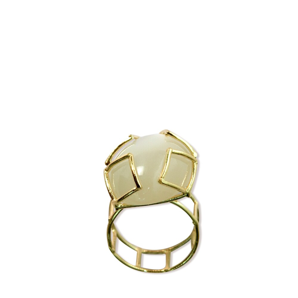18K Solid Gold Arquitec Ring