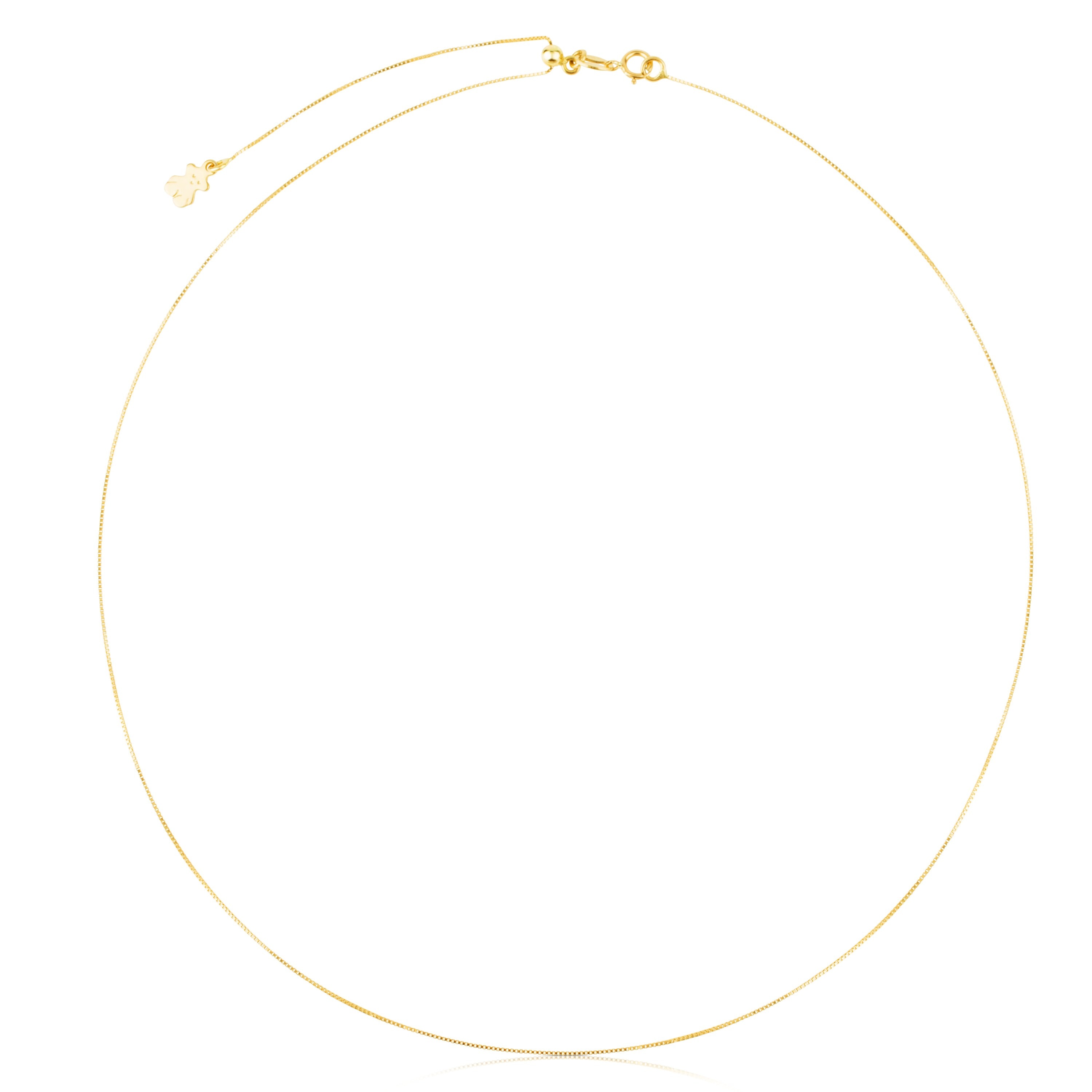 Gold fine-rope Choker measuring 45 cm TOUS Chain