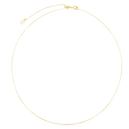 Gold fine-rope Choker measuring 45 cm TOUS Chain