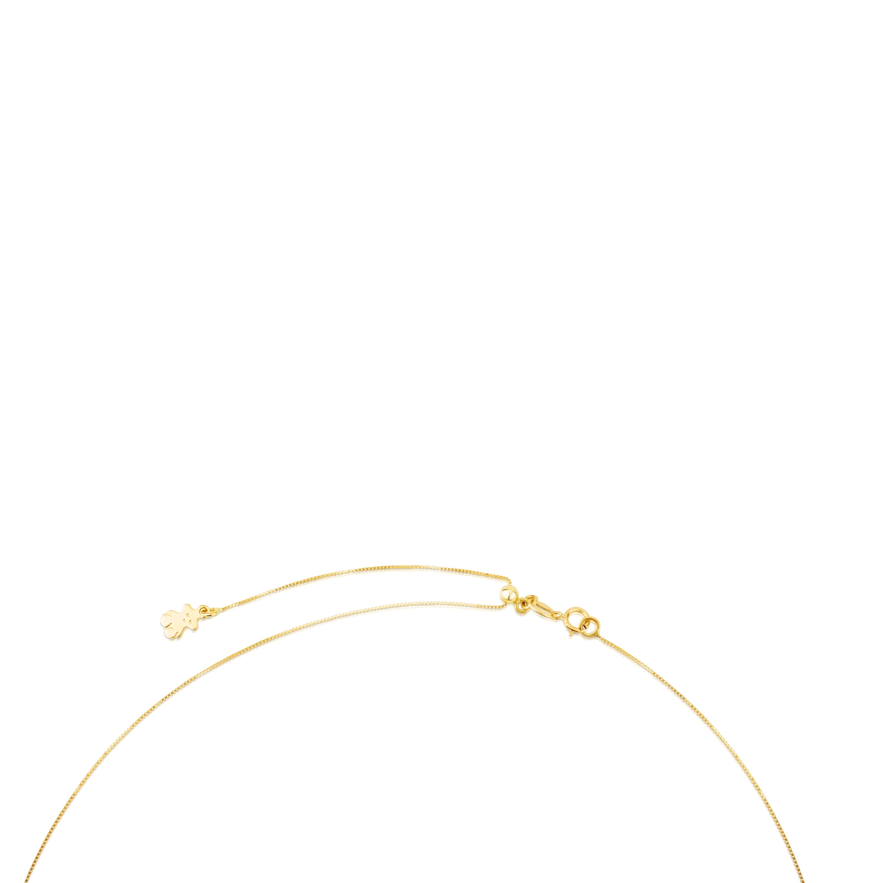 Gold fine-rope Choker measuring 45 cm TOUS Chain
