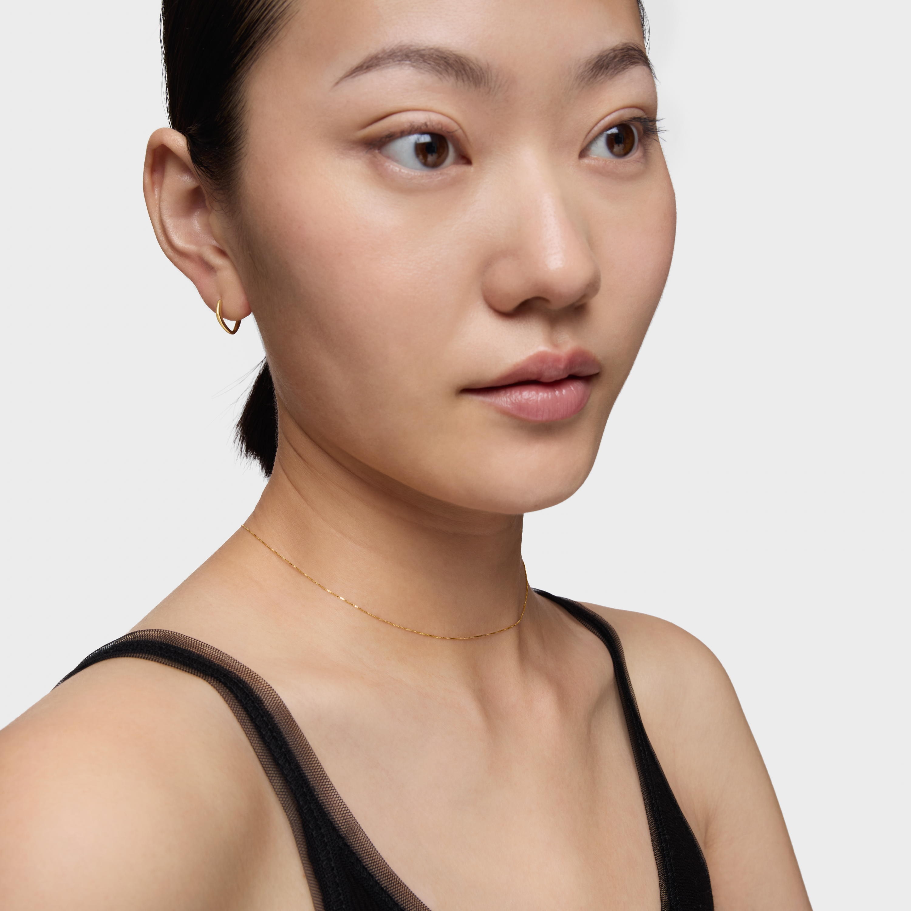 Gold fine-rope Choker measuring 45 cm TOUS Chain