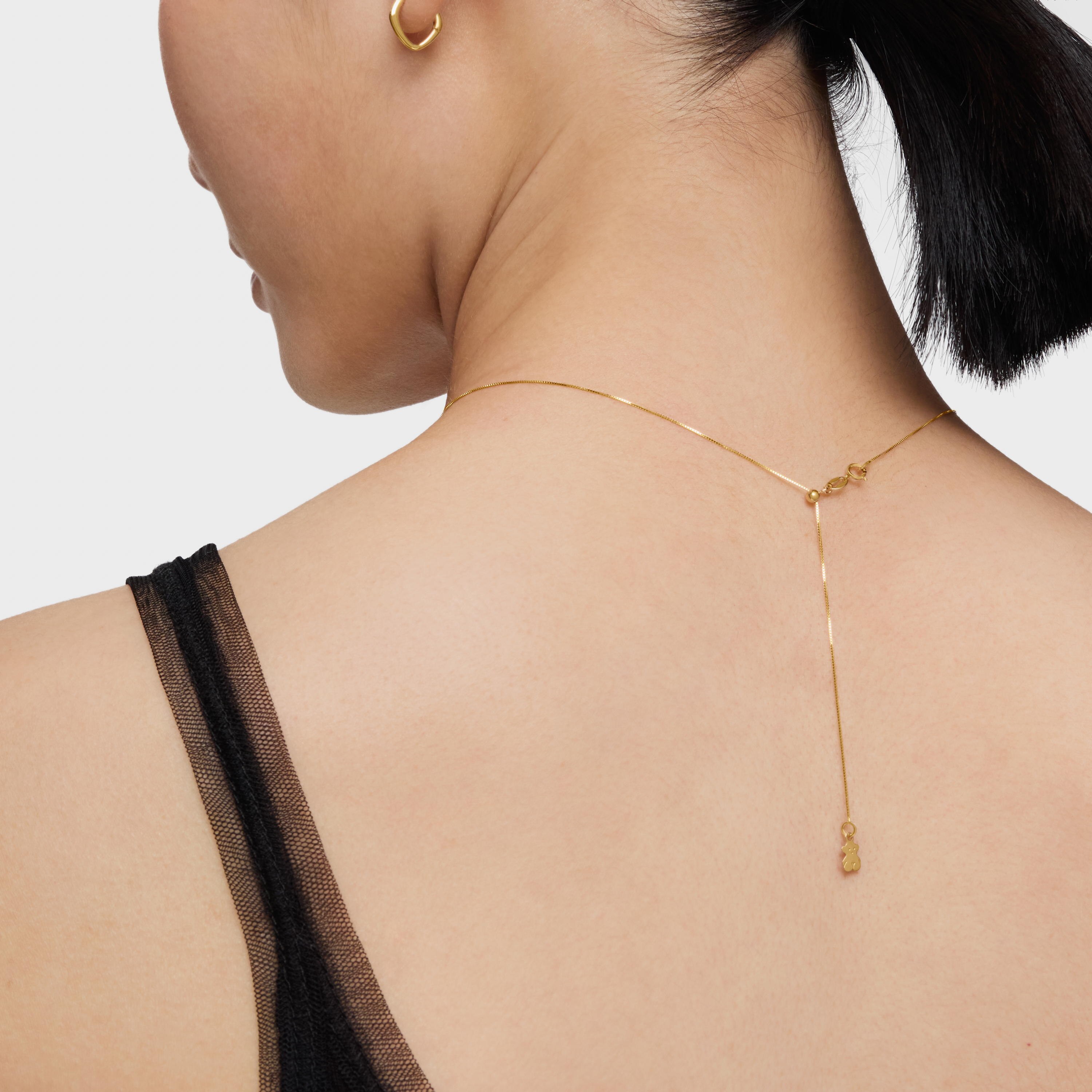 18K solid gold fine-rope Choker measuring 45 cm TOUS Chain