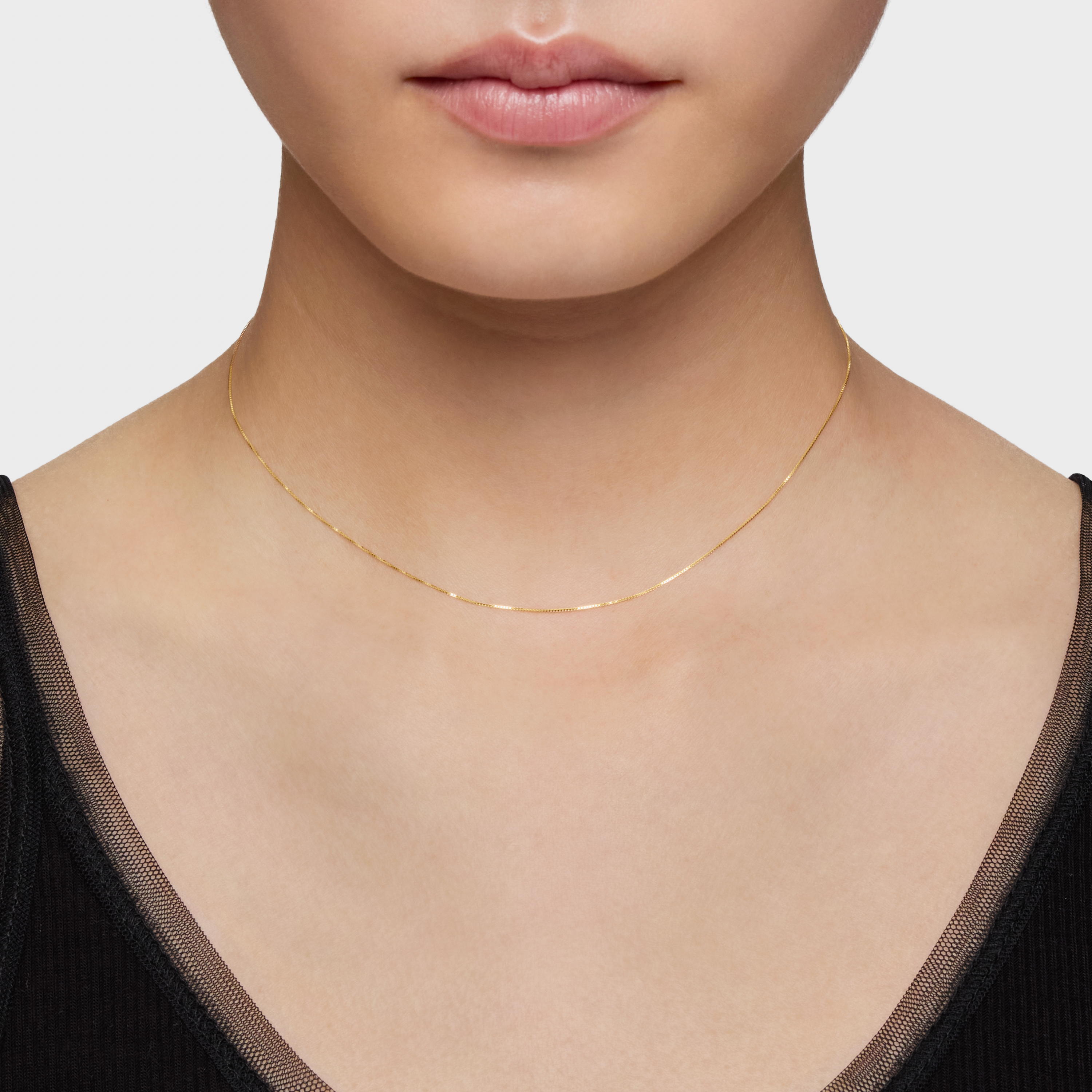 18K solid gold fine-rope Choker measuring 45 cm TOUS Chain