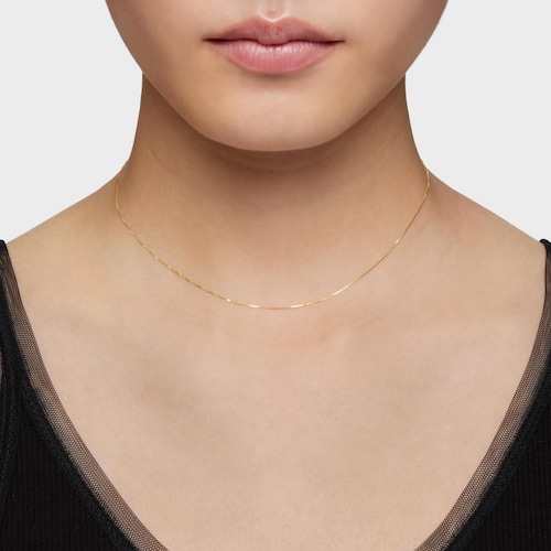 Gold fine-rope Choker measuring 45 cm TOUS Chain