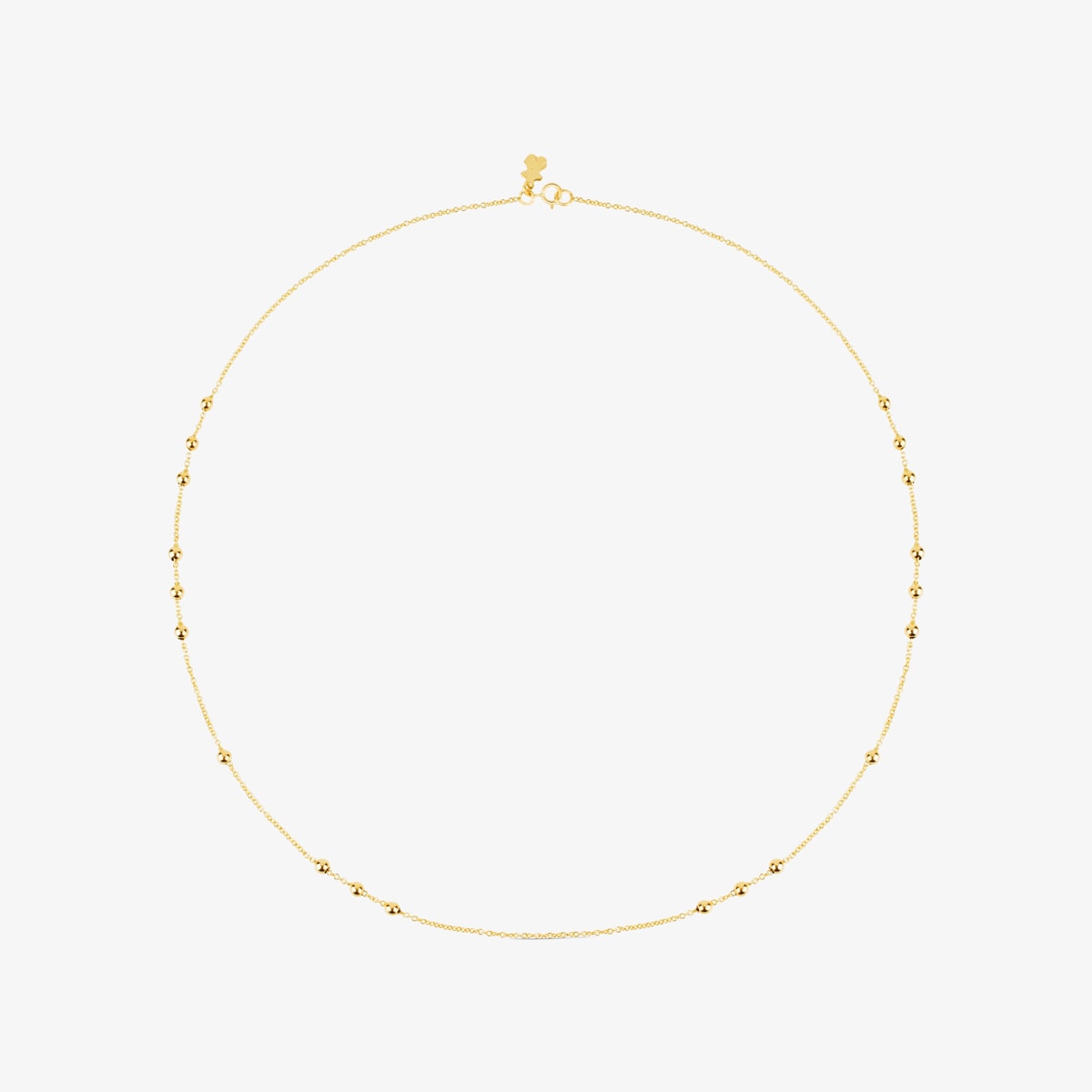 Tous - Gargantilla De Oro Con 8 Grupos De Bolas Intercaladas, 45 Cm Tous Chain - Dorado