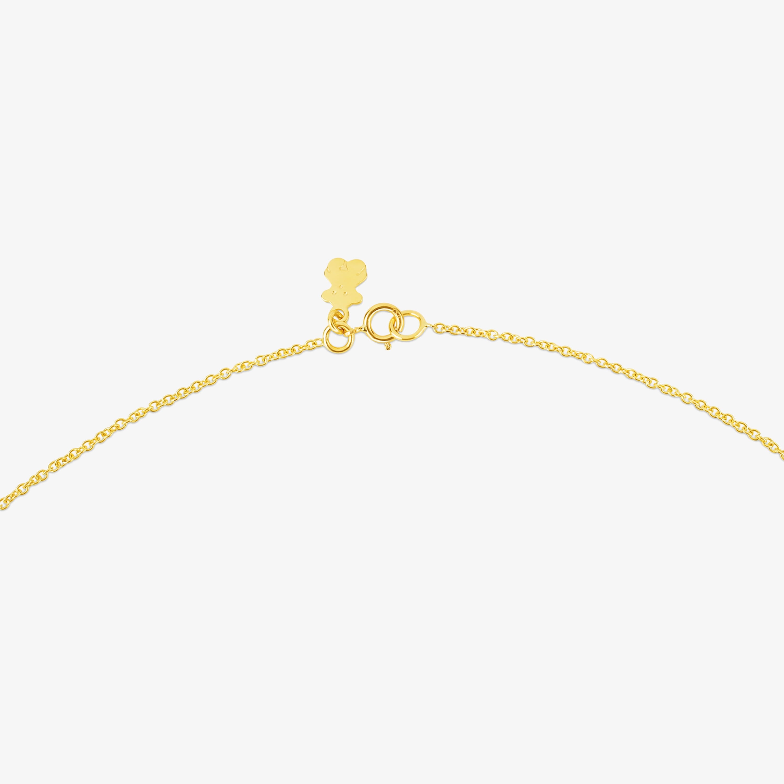 18K solid gold Choker with 8 groups of alternating balls measuring 45 cm TOUS Chain