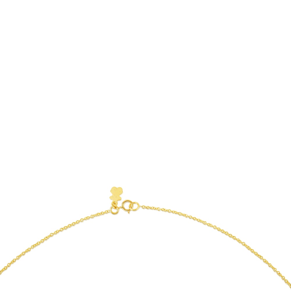 Gold Choker with 8 groups of alternating balls measuring 45 cm TOUS Chain