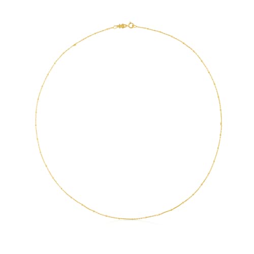 Łańcuszek z ż&oacute;łtego złota Tous 45 cm