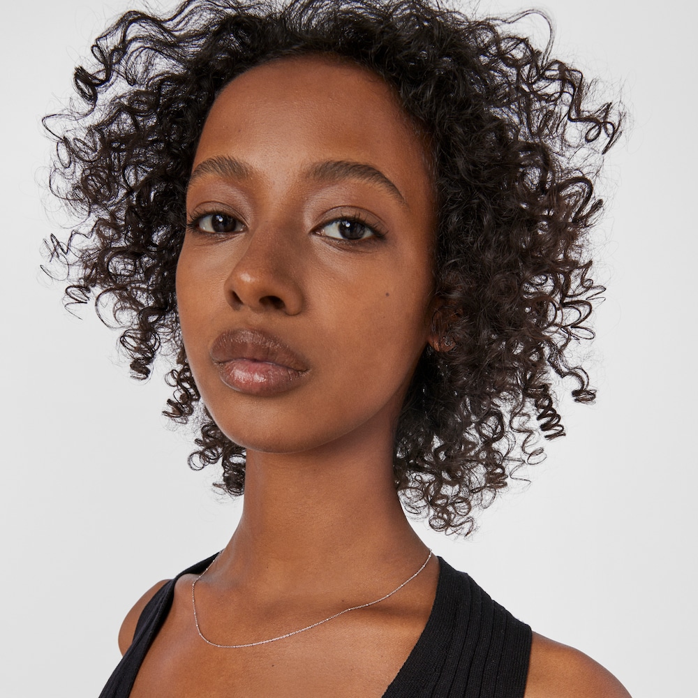 Gargantilla de oro blanco con bolas intercaladas, 45&nbsp;cm TOUS Chain