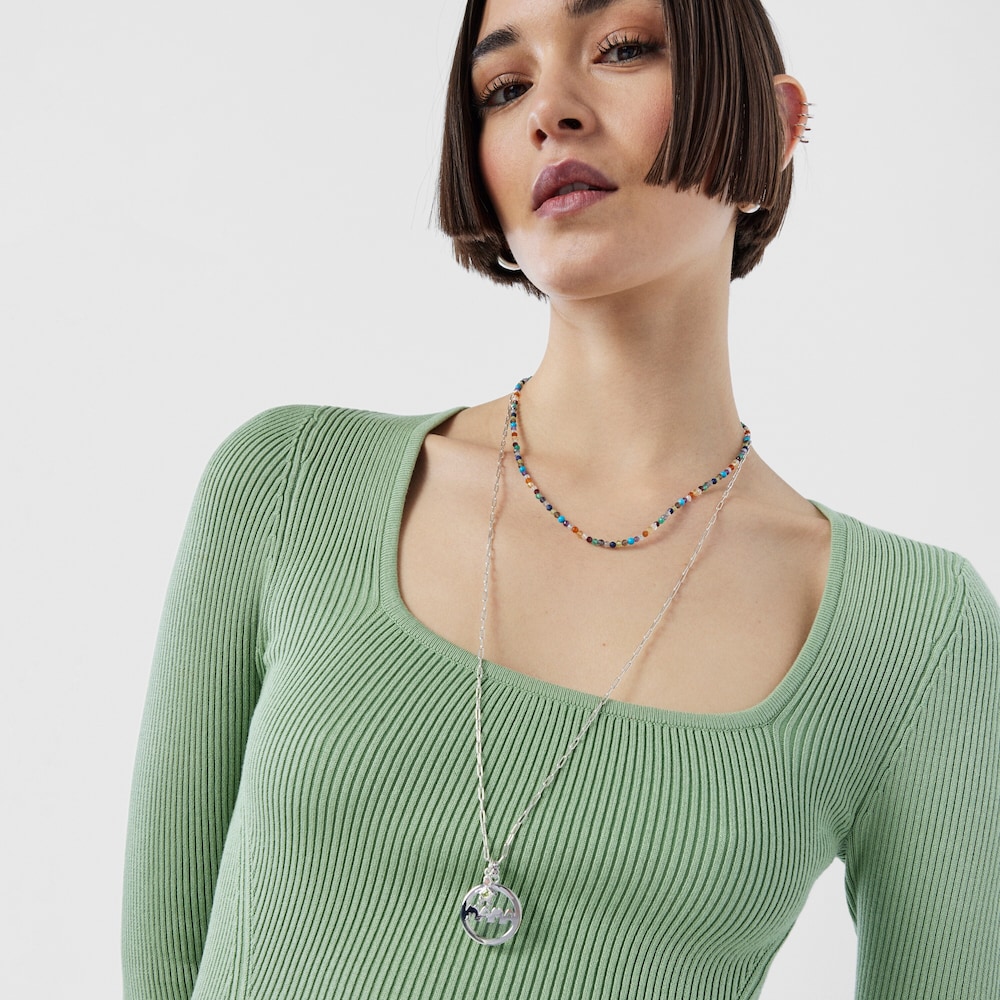 Dije peque&ntilde;o TOUS Mama de plata