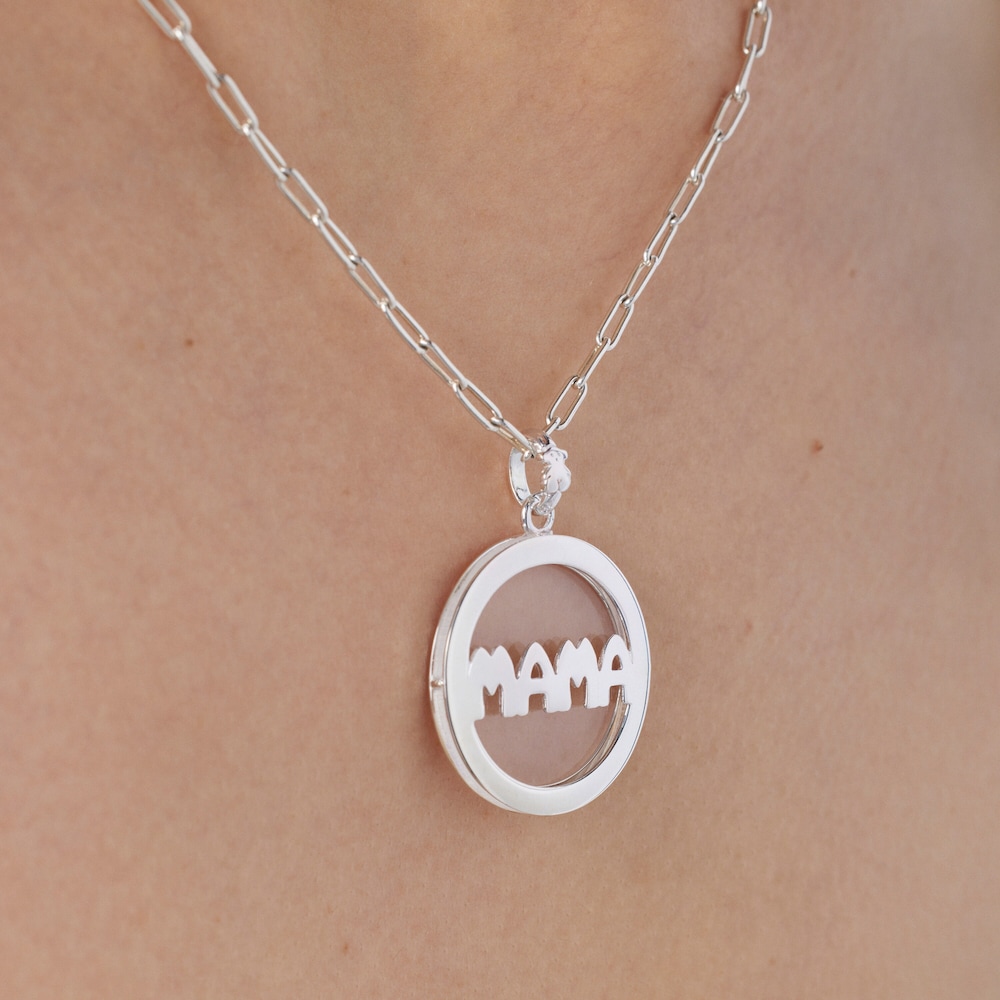 Dije peque&ntilde;o TOUS Mama de plata