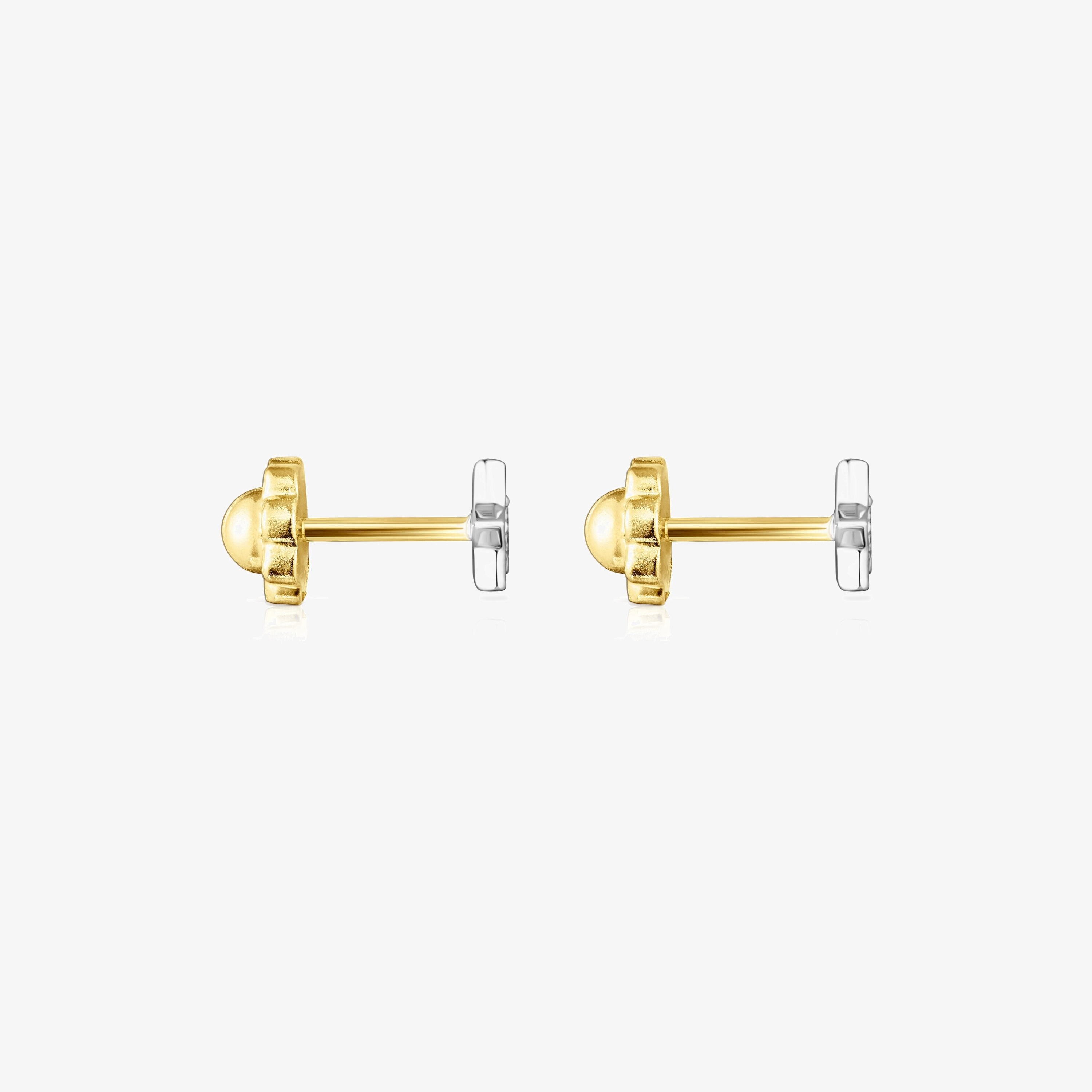 18K white gold TOUS Puppies Earrings with Diamonds Star motifs