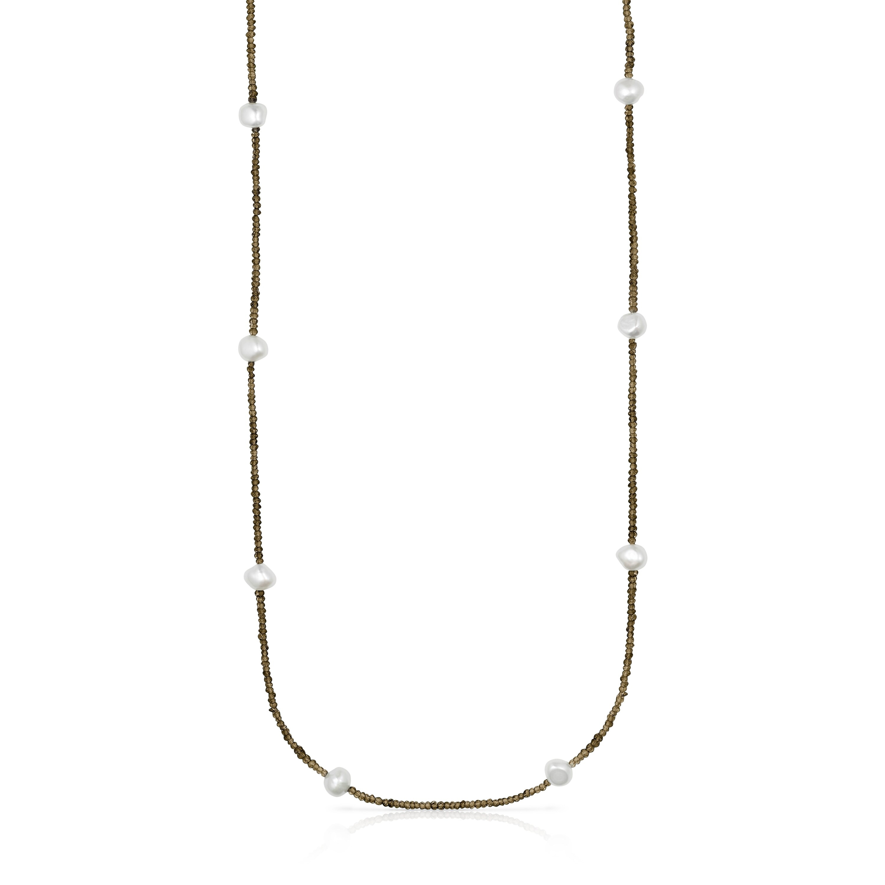 Quartz TOUS Color Necklace with pearls