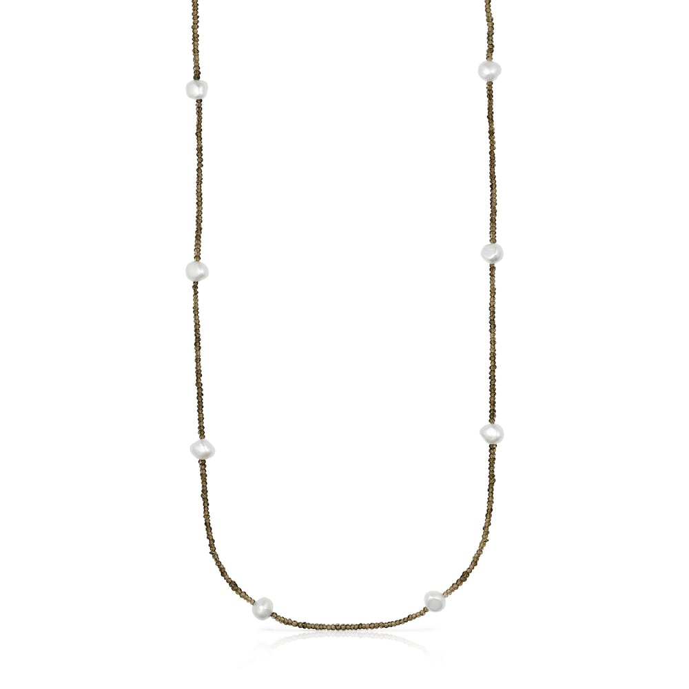Collar de cuarzos y perlas TOUS Color