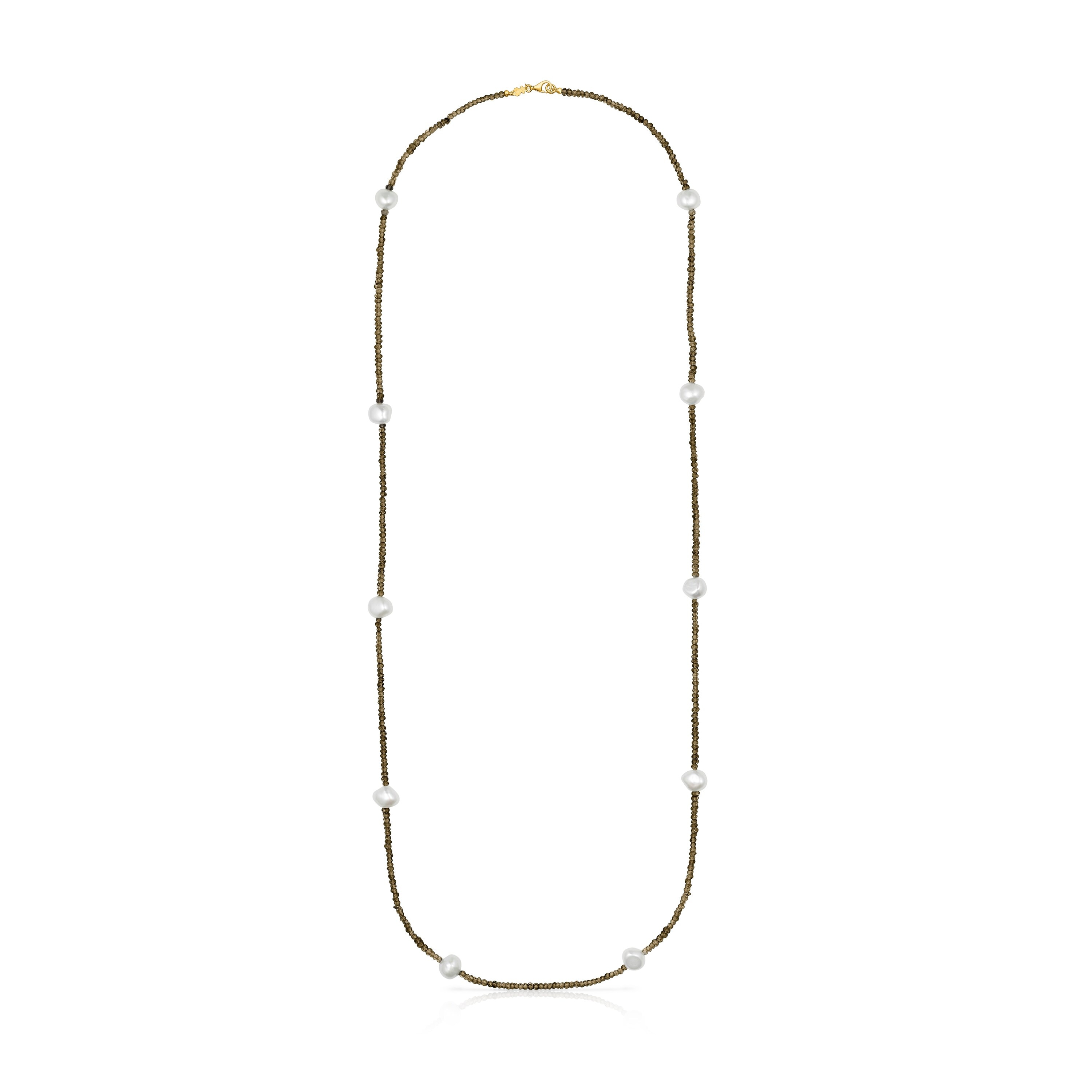 Quartz TOUS Color Necklace with pearls