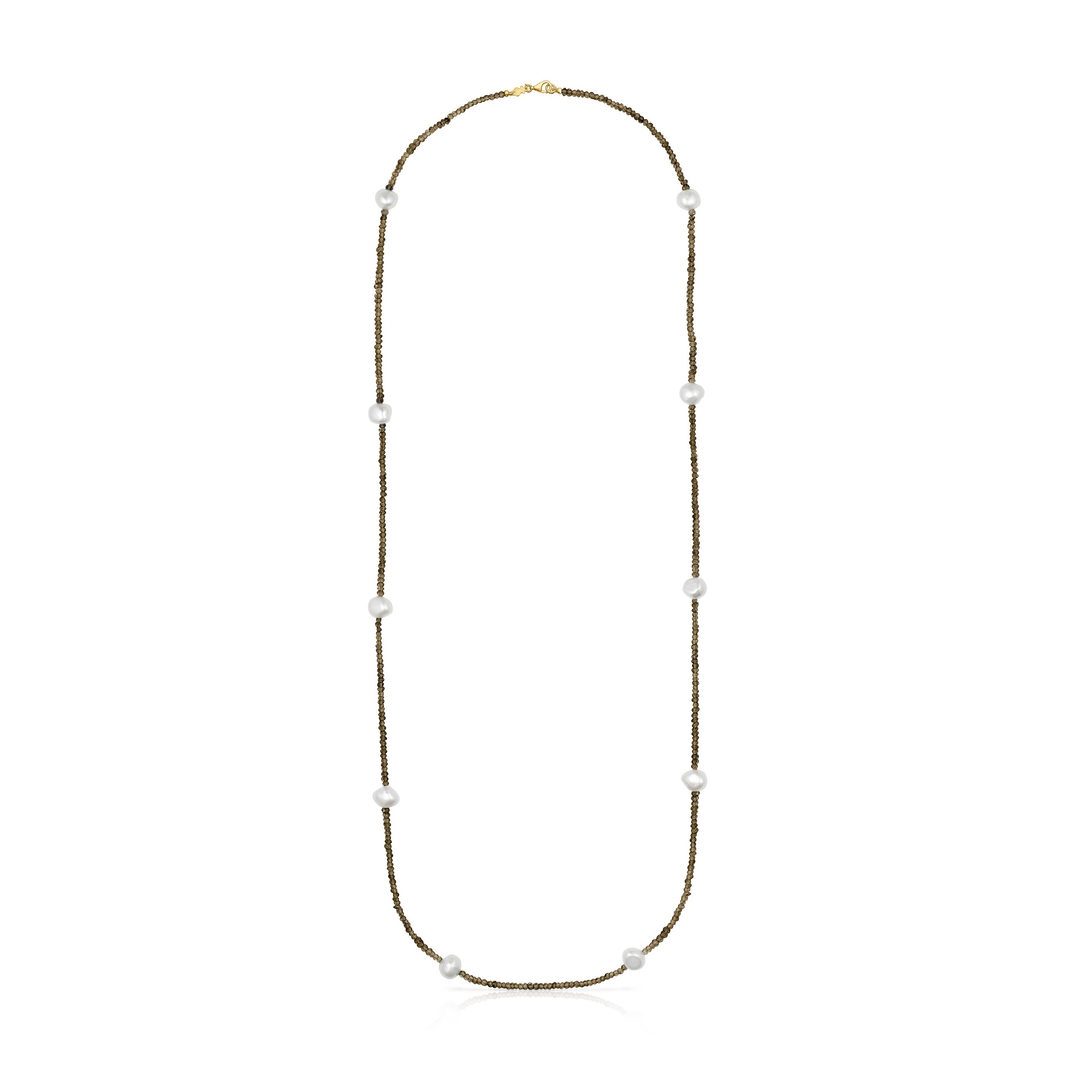 Quartz TOUS Color Necklace with pearls