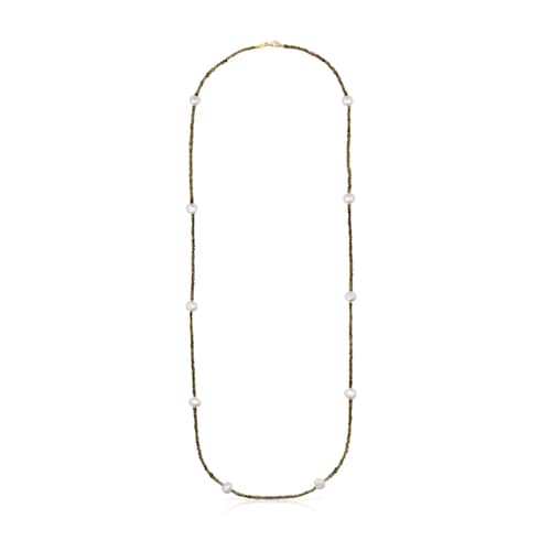 Quartz TOUS Color Necklace with pearls