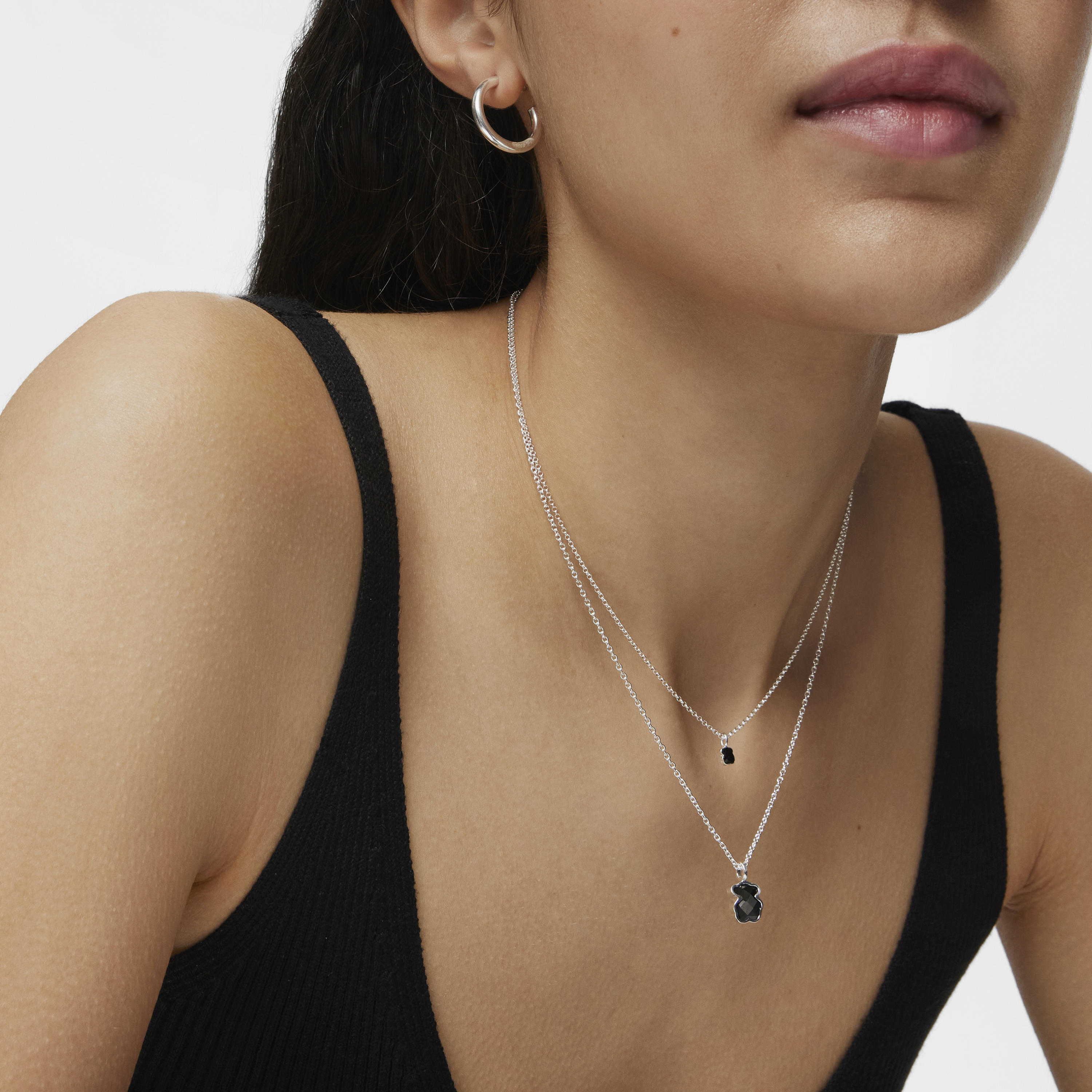 Silver TOUS Color Necklace