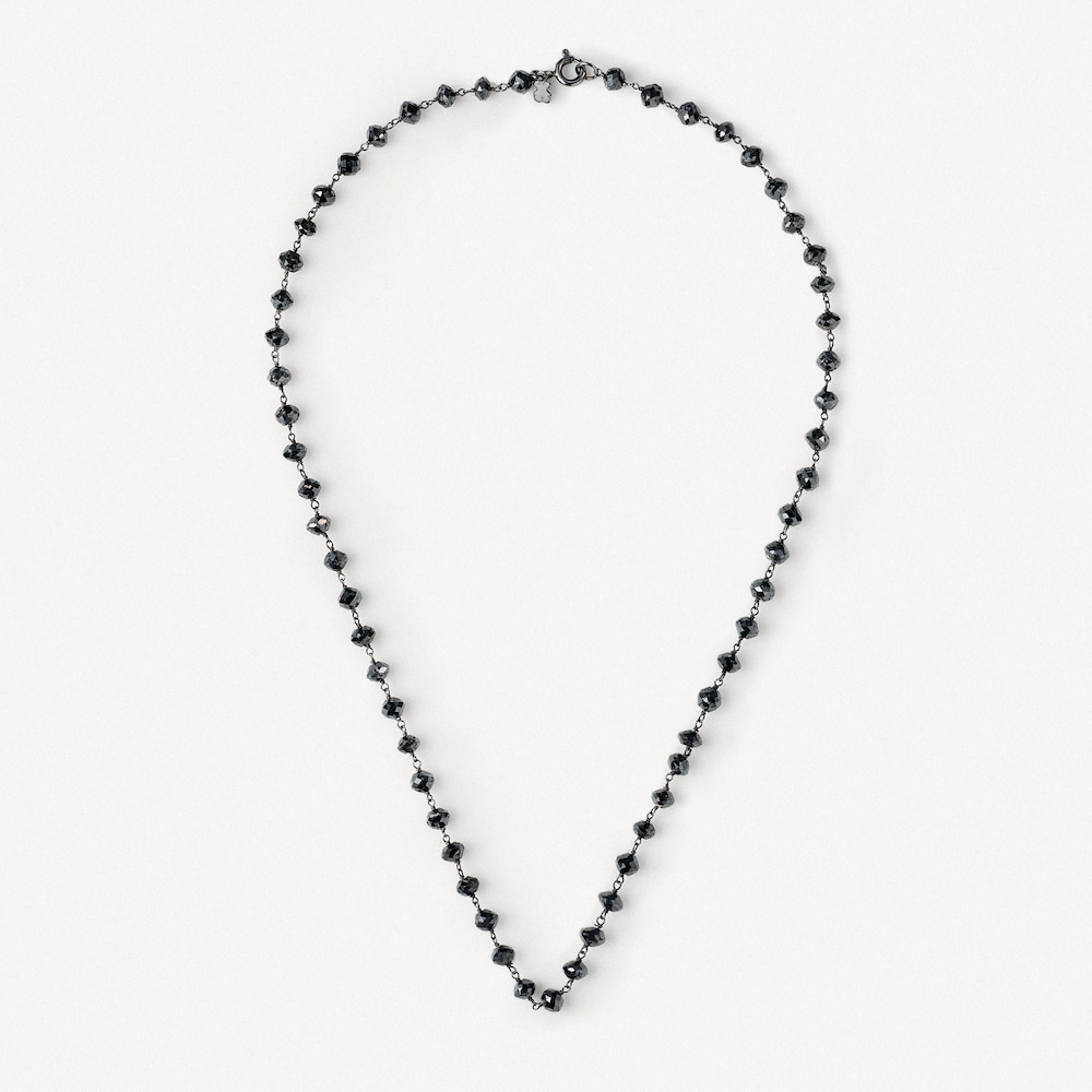 Collar de oro blanco y diamantes black TOUS ATELIER